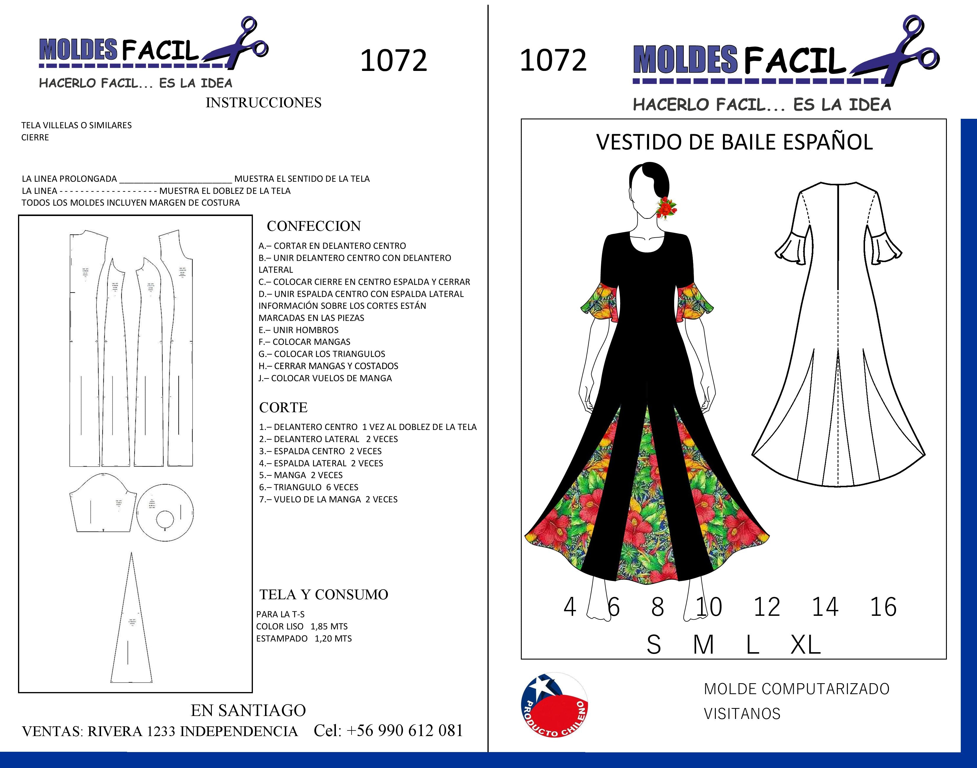 Vestido de Baile Español