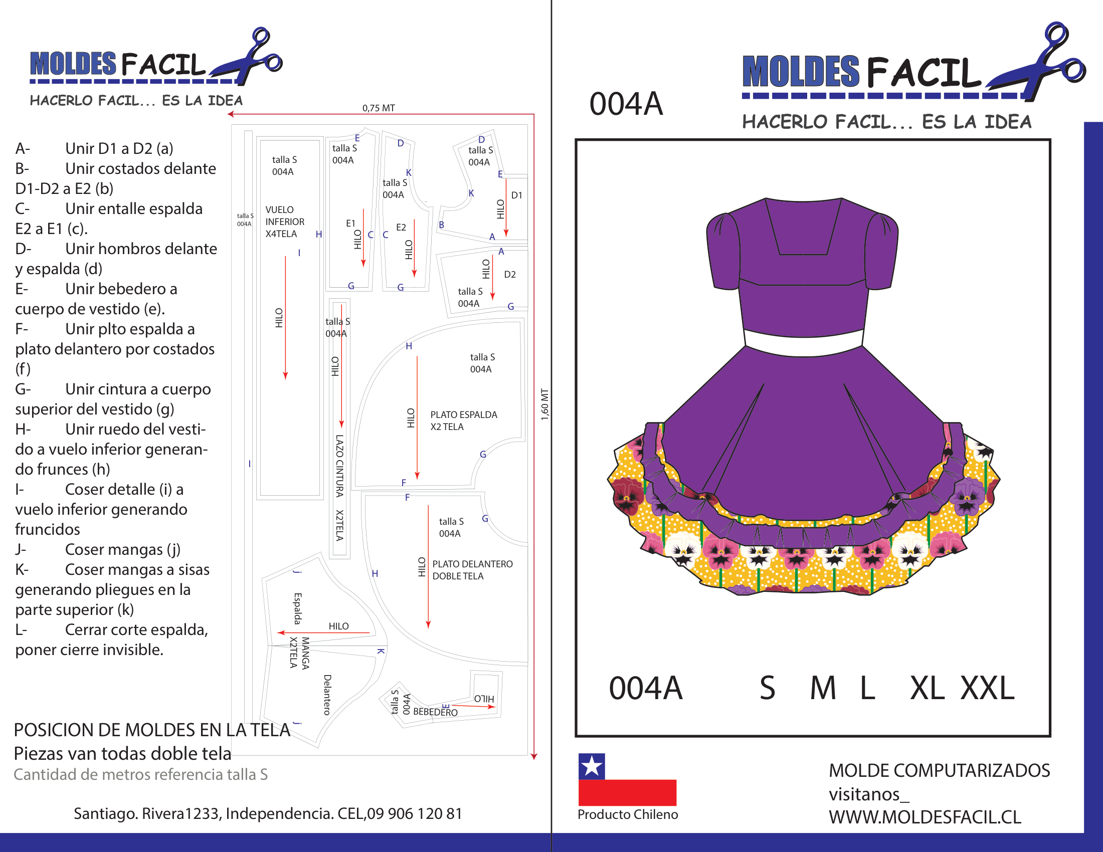 Vestido de Huasa