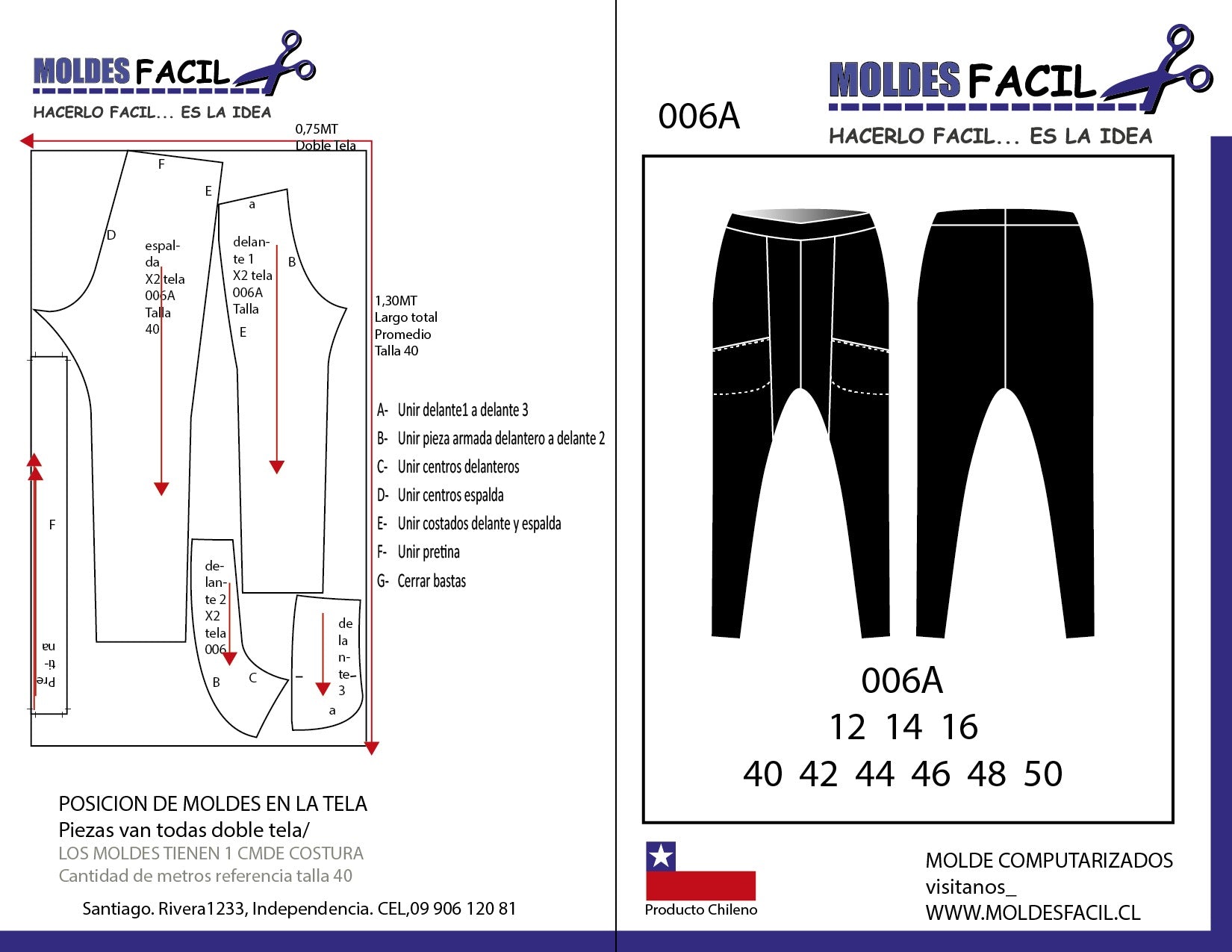 Pantalón jogger
