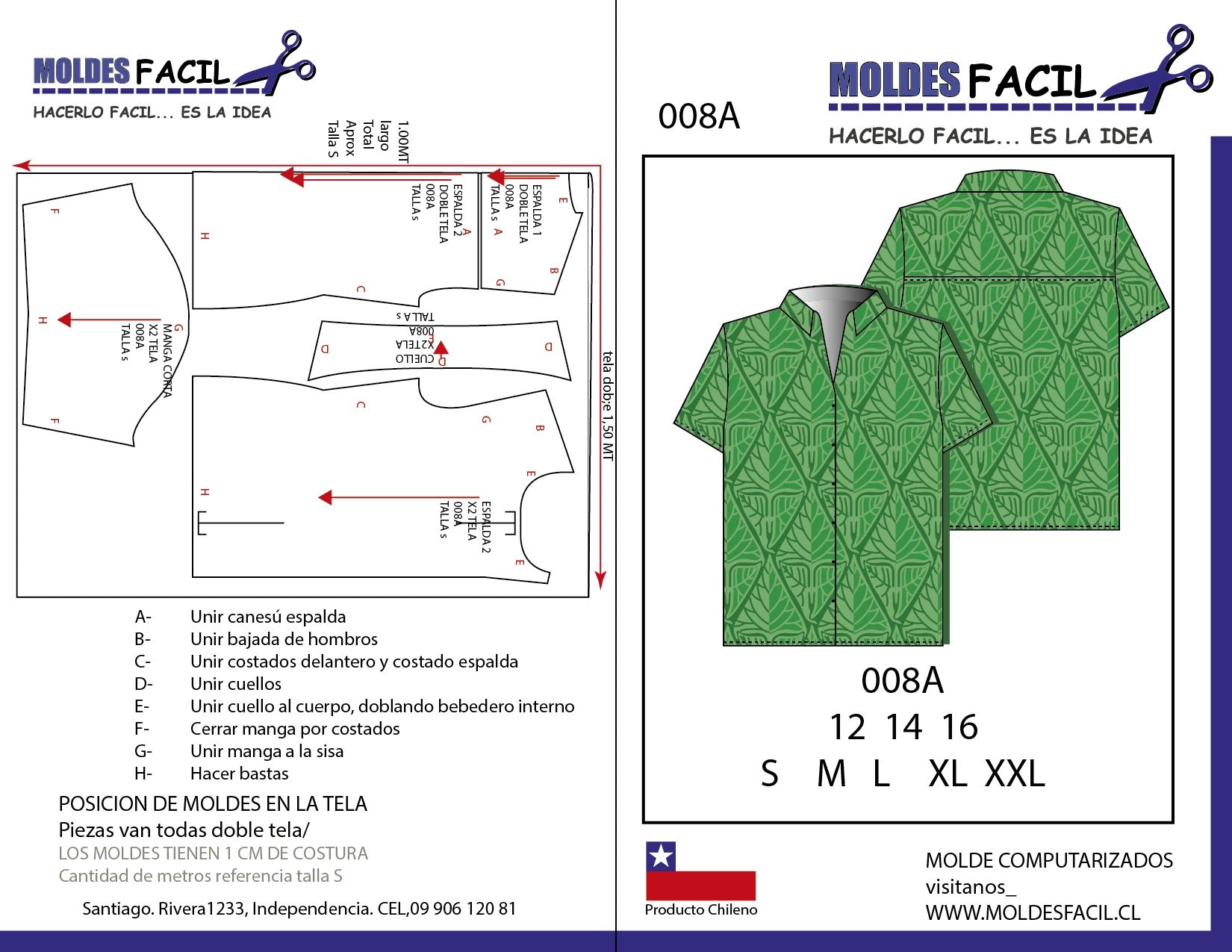 CAMISA HAWAIANA