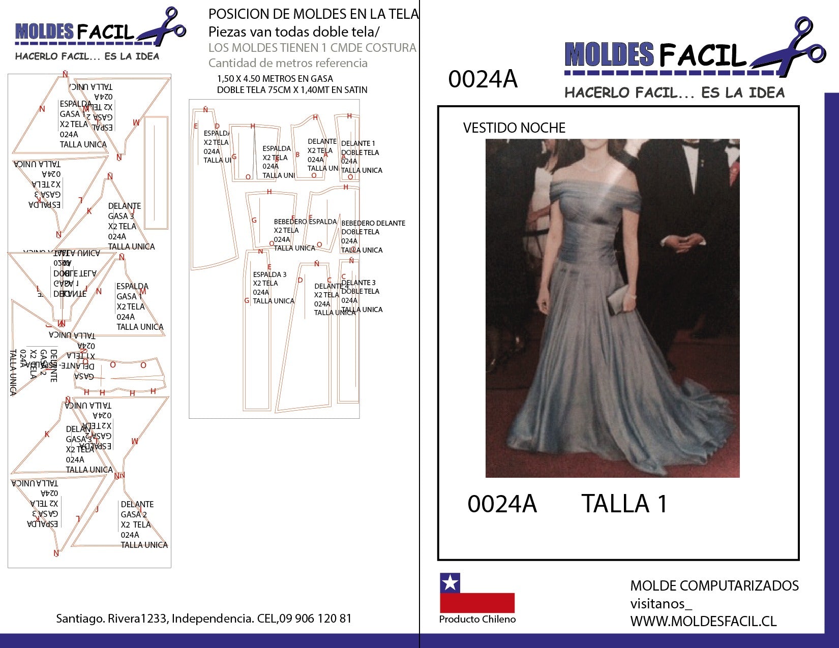 Vestido noche