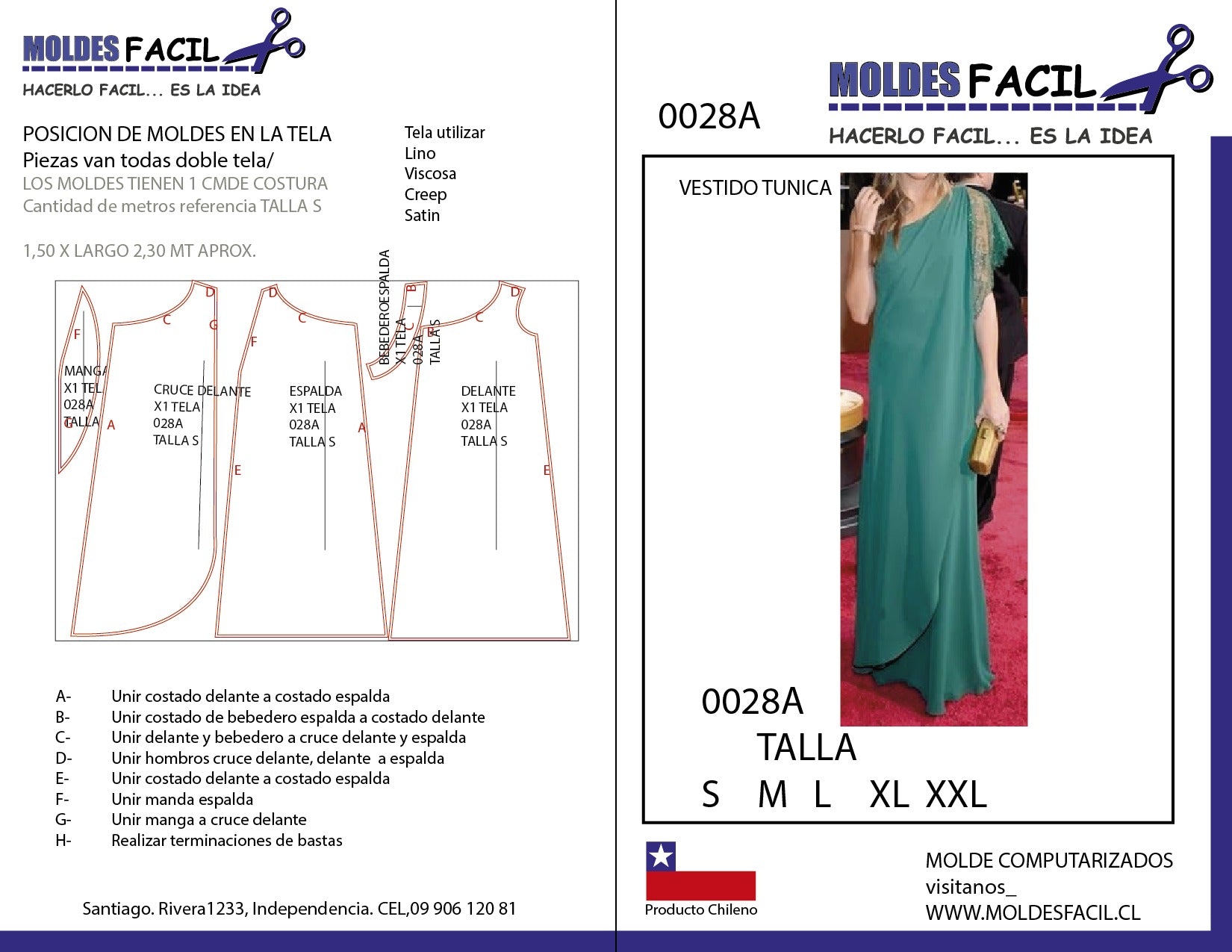 Vestido túnica