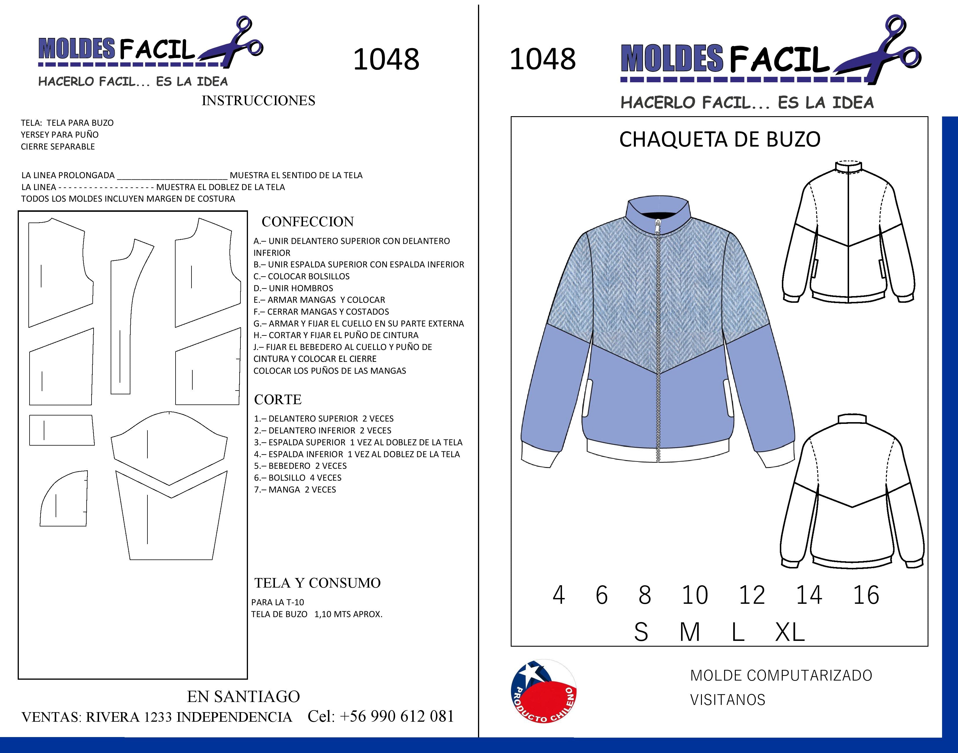 Chaqueta de buzo