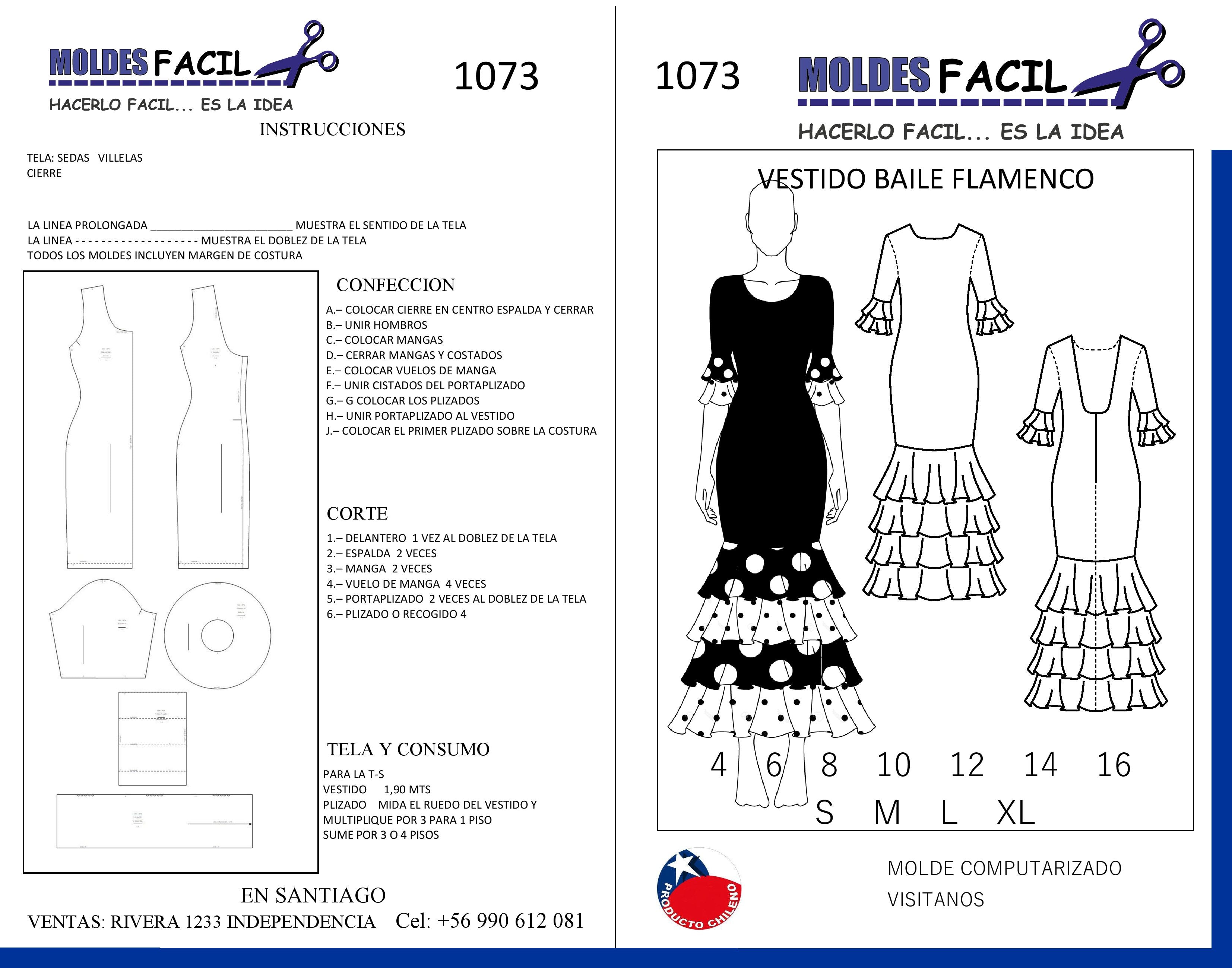 Vestido de Baile Flamenco