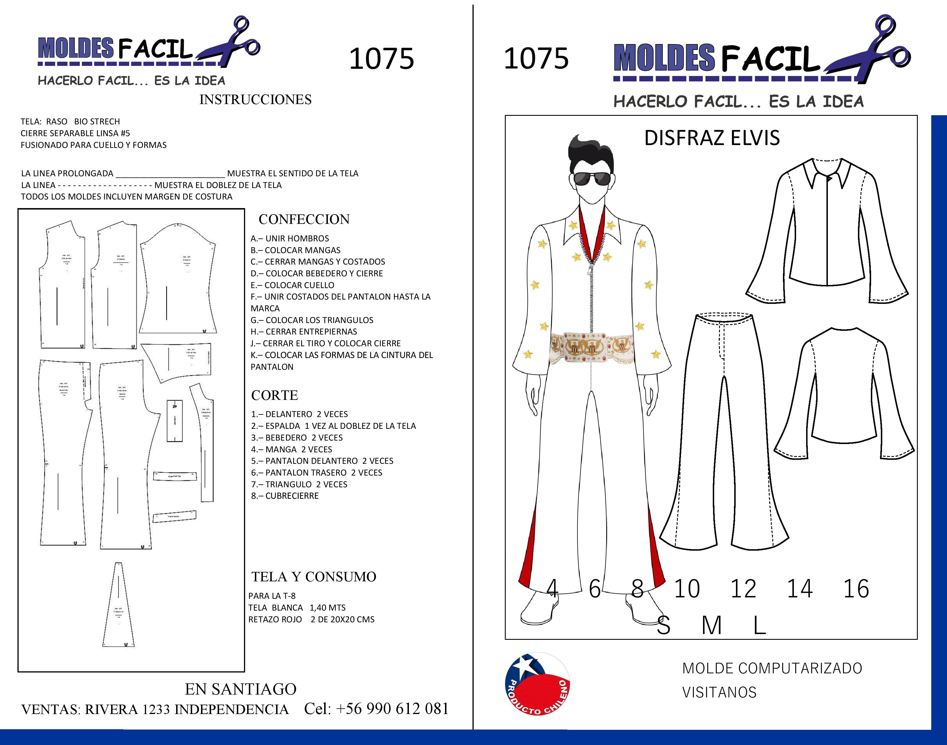 Disfraz Elvis Presley