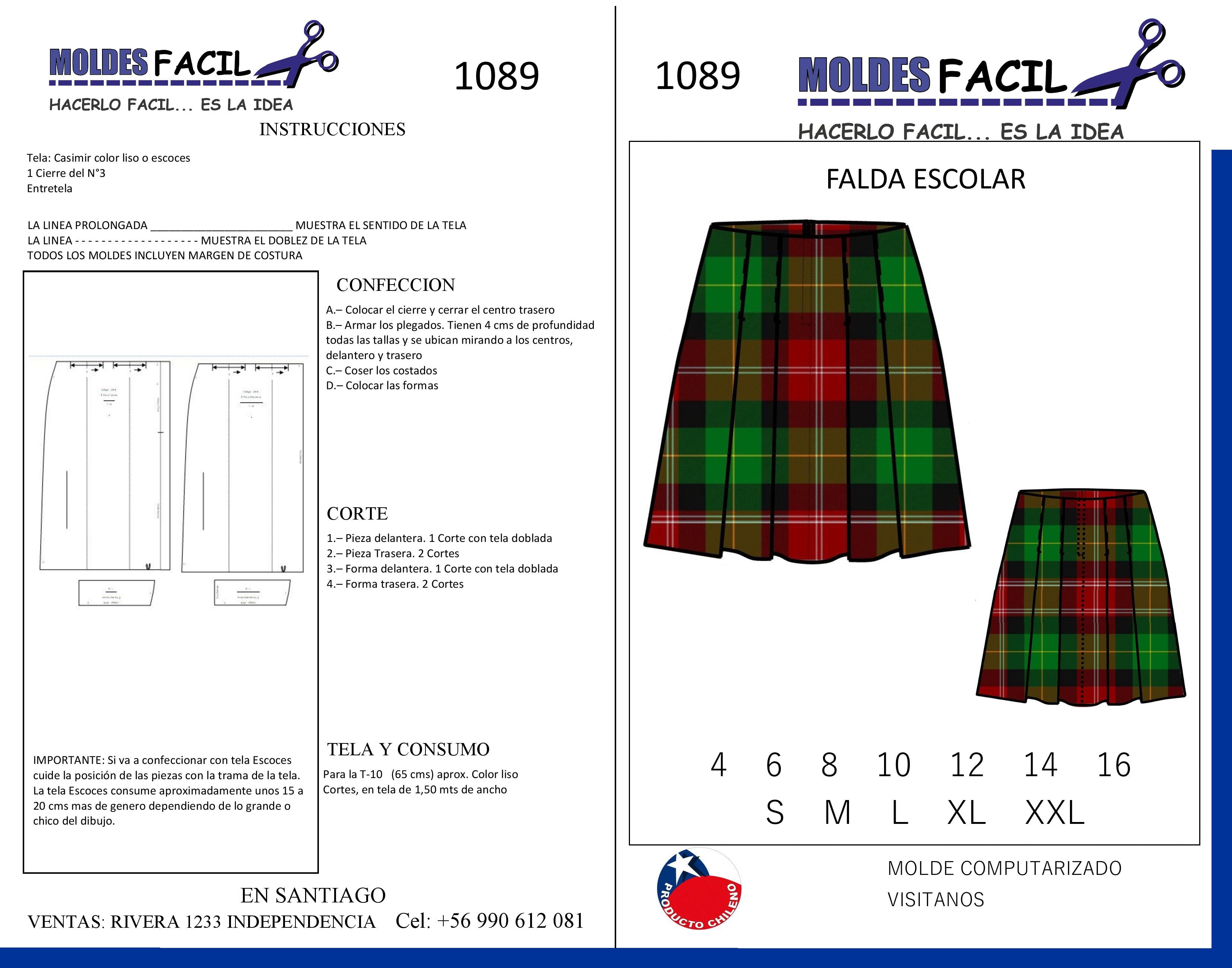 Falda escolar