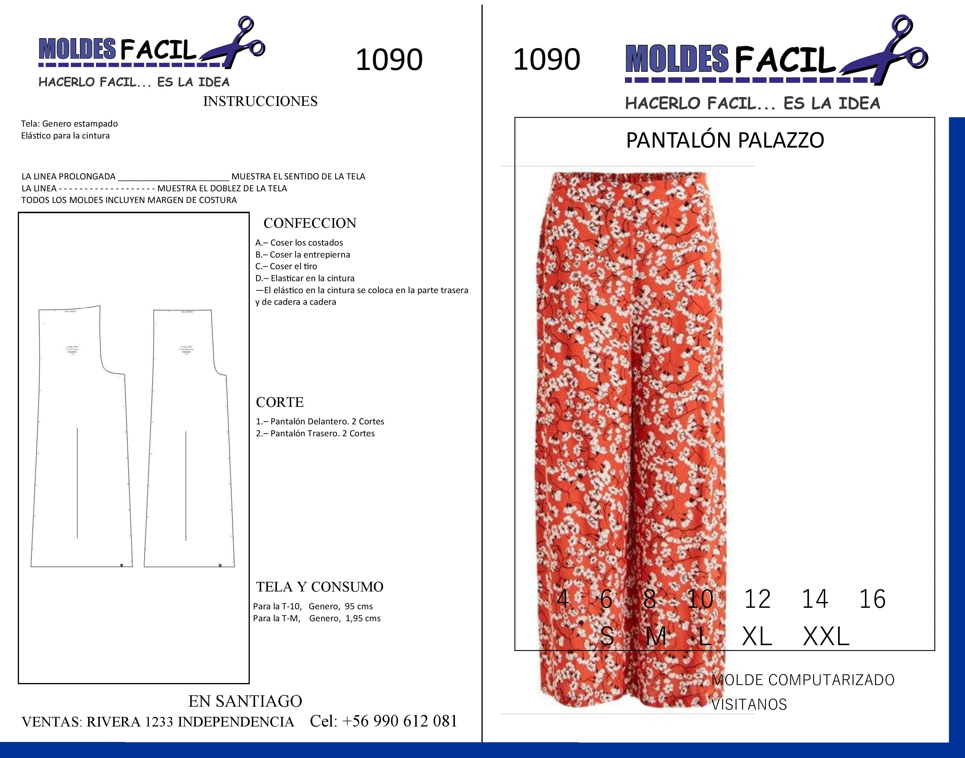 Pantalón palazzo
