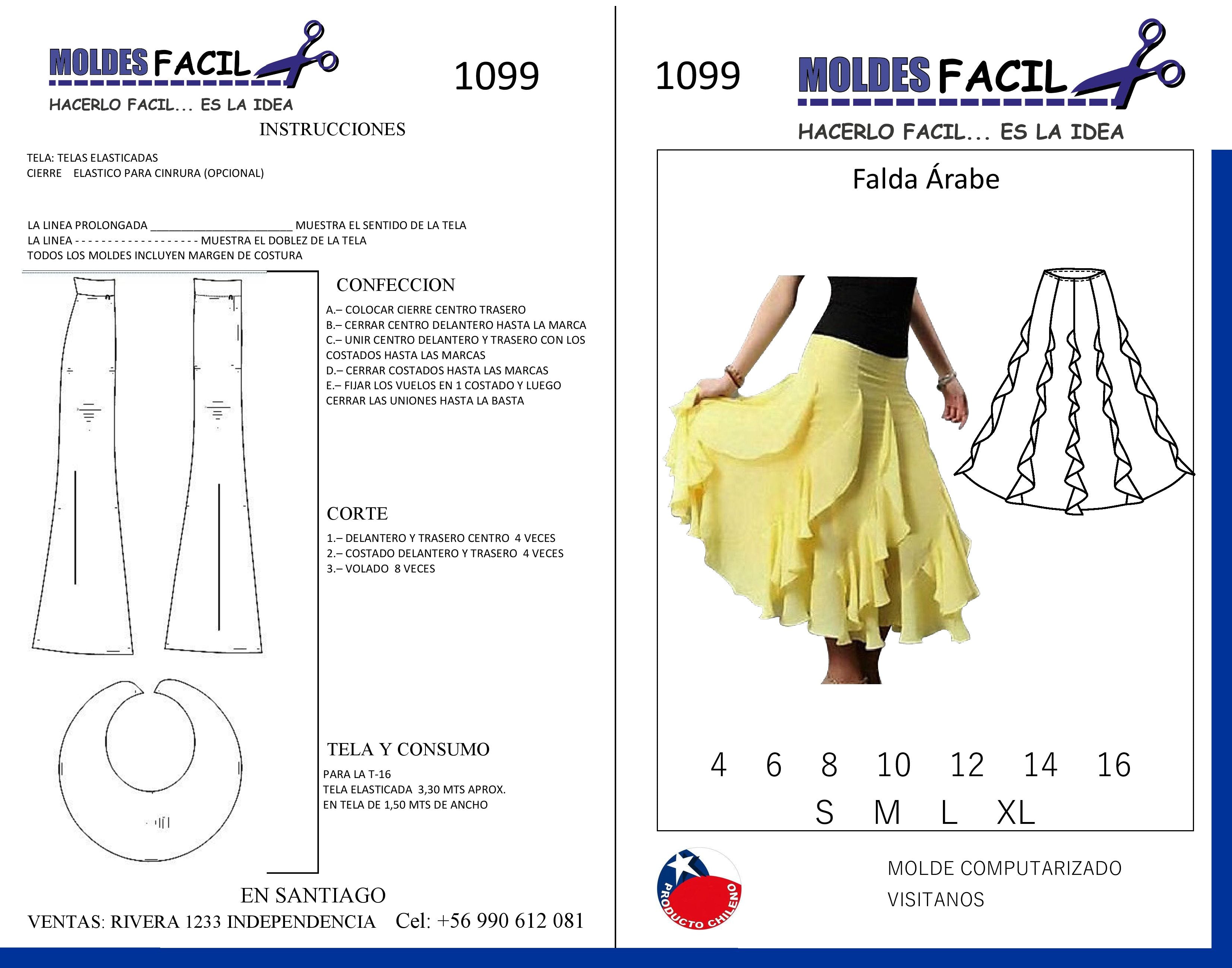 Falda Árabe