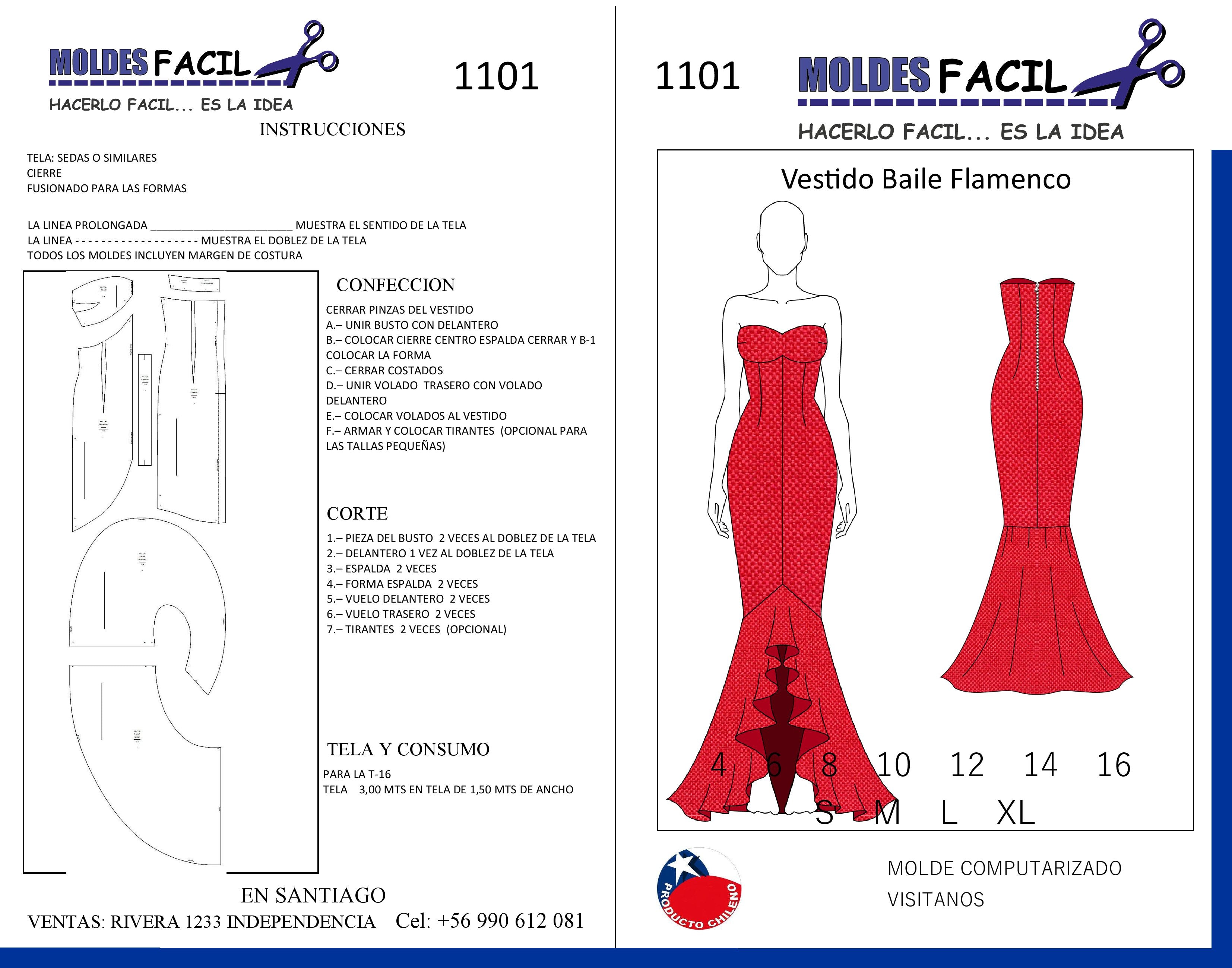 Vestido de Baile Flamenco