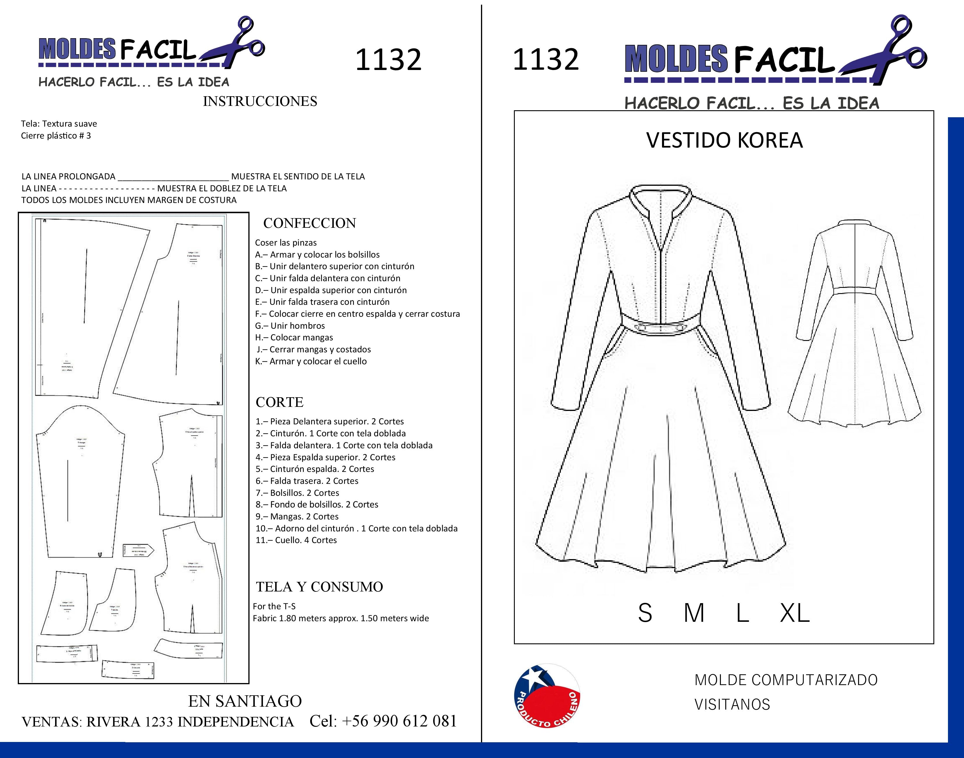 Vestido Corea