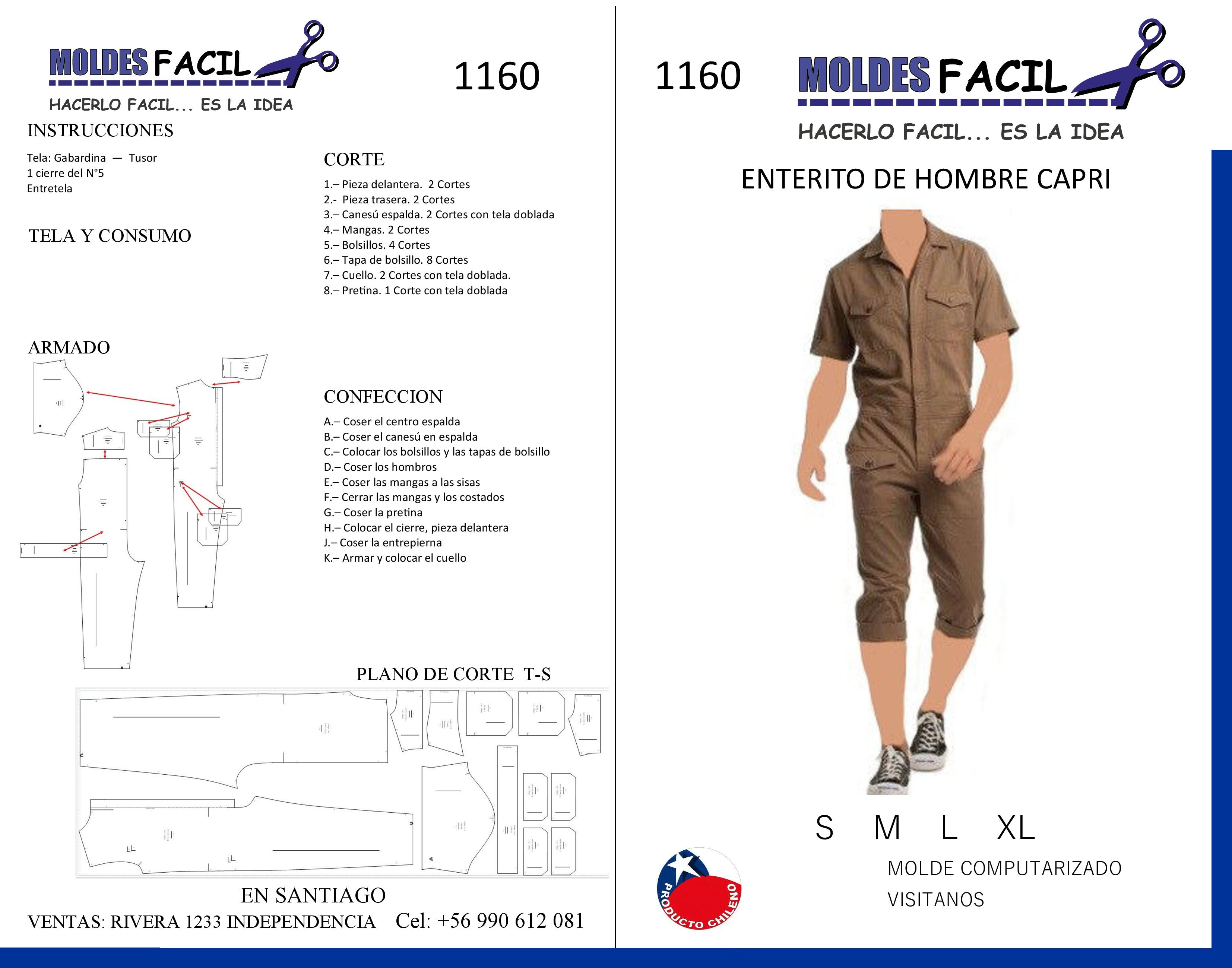 Enterito de hombre cap