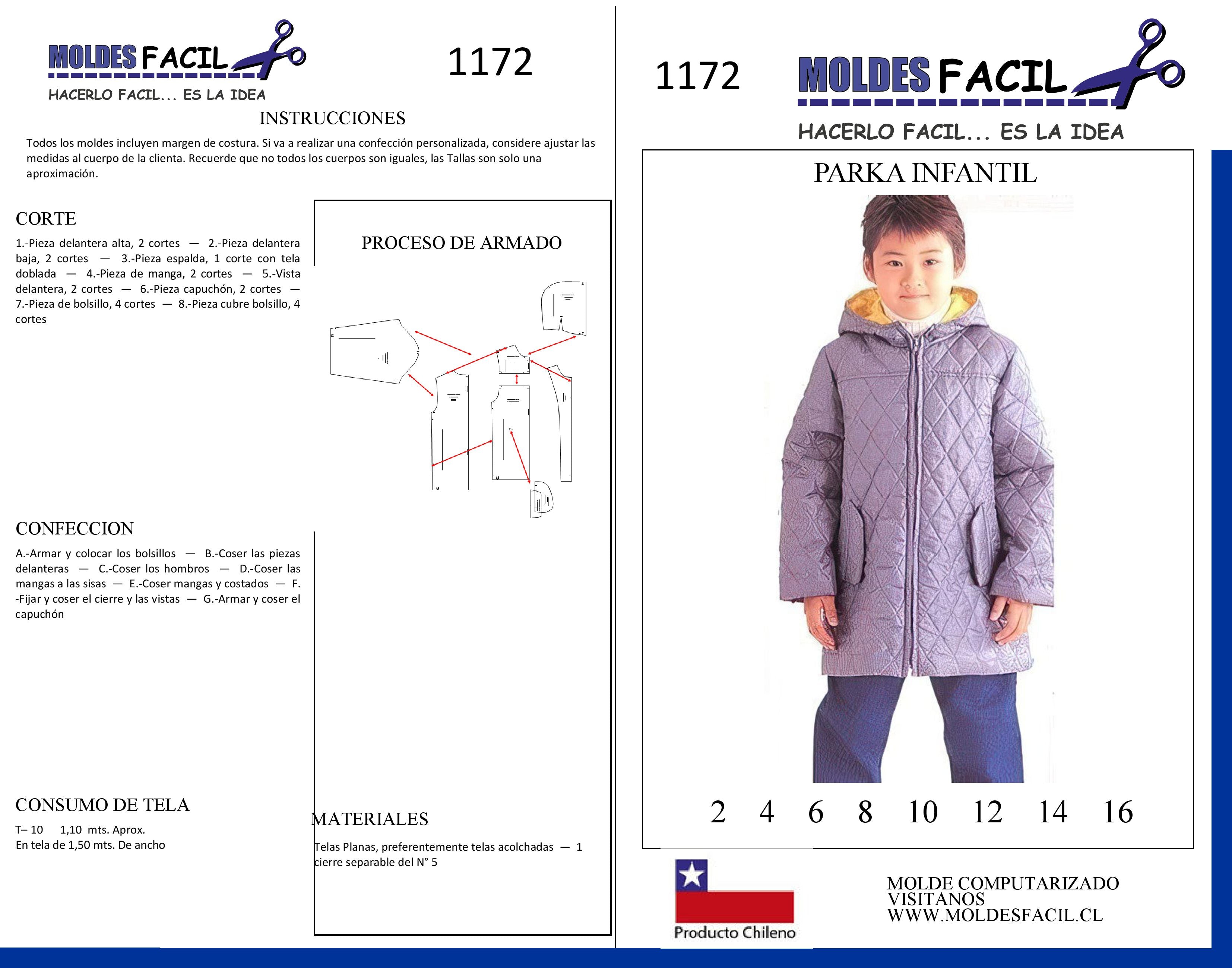 PARKA INFANTIL