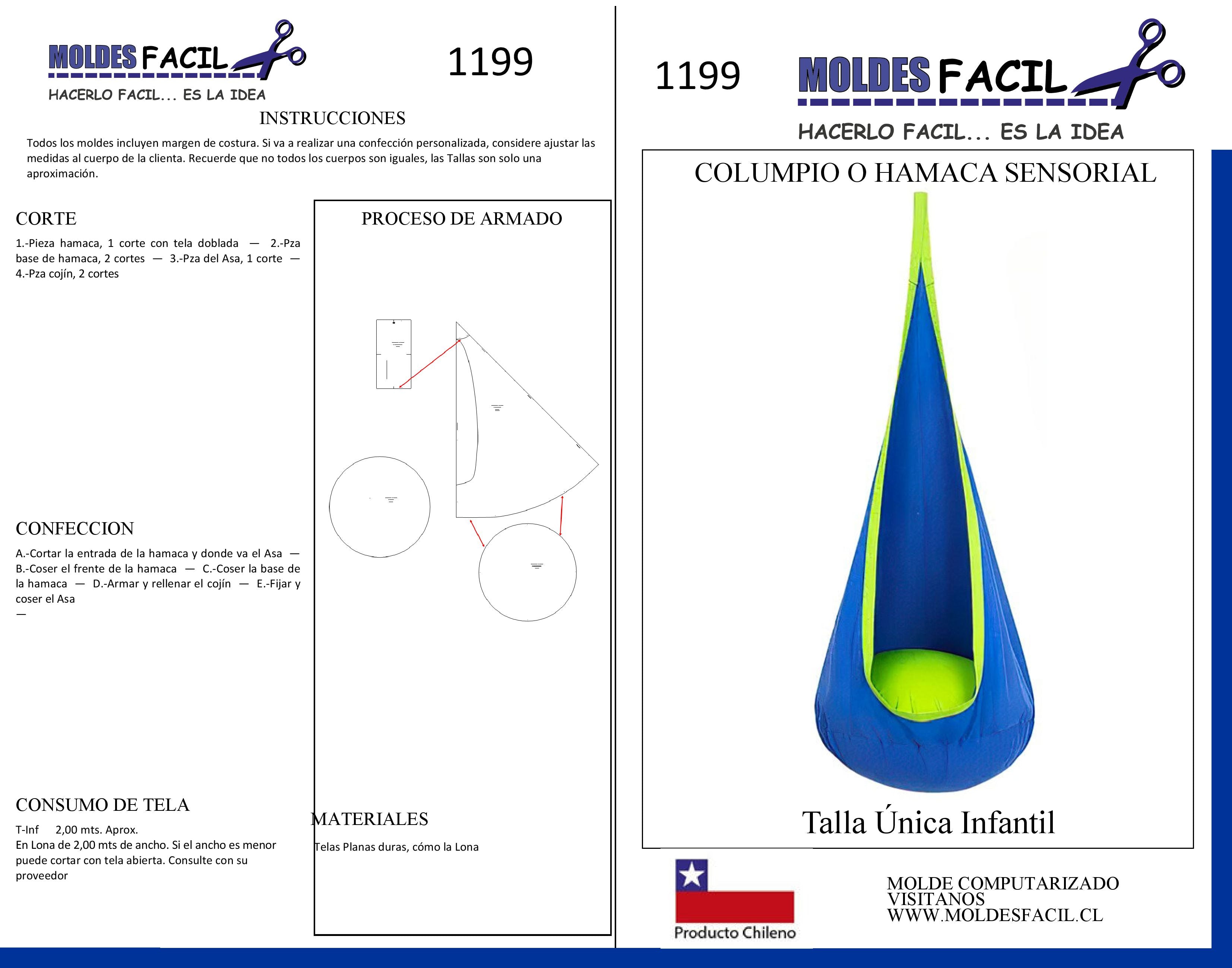 Columpio hamaca sensorial
