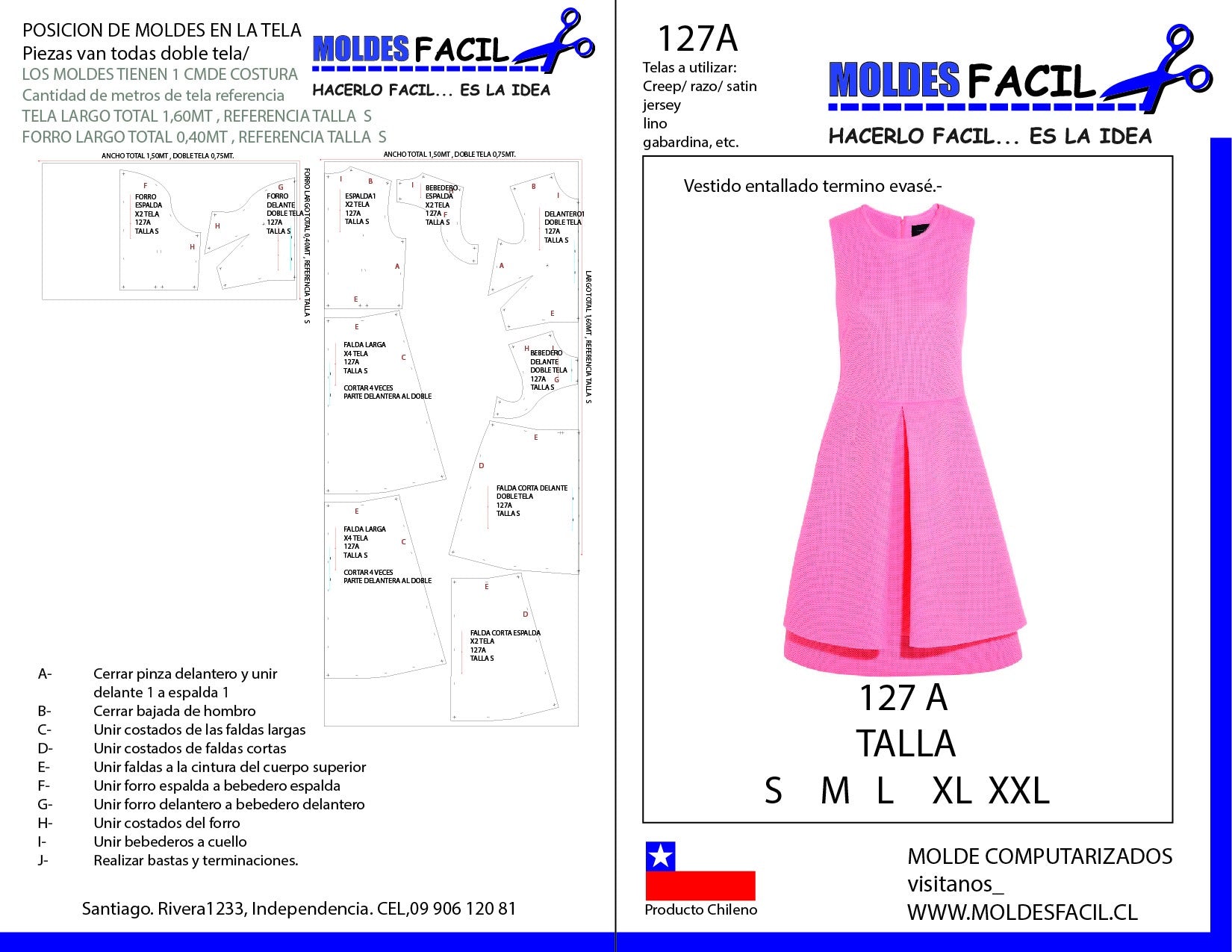 Vestido Entallado Termino Ebacé