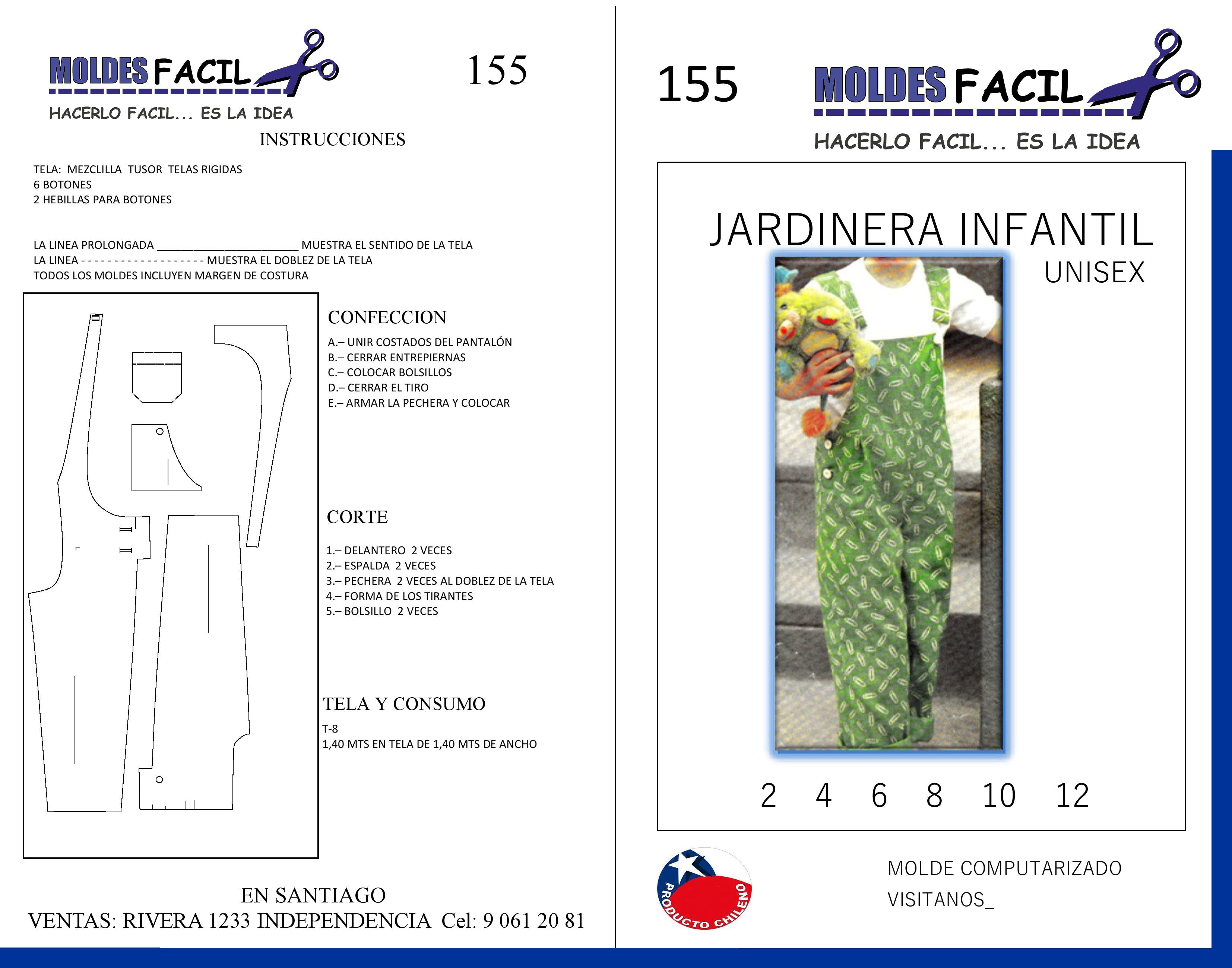 Jardin infantil unisex