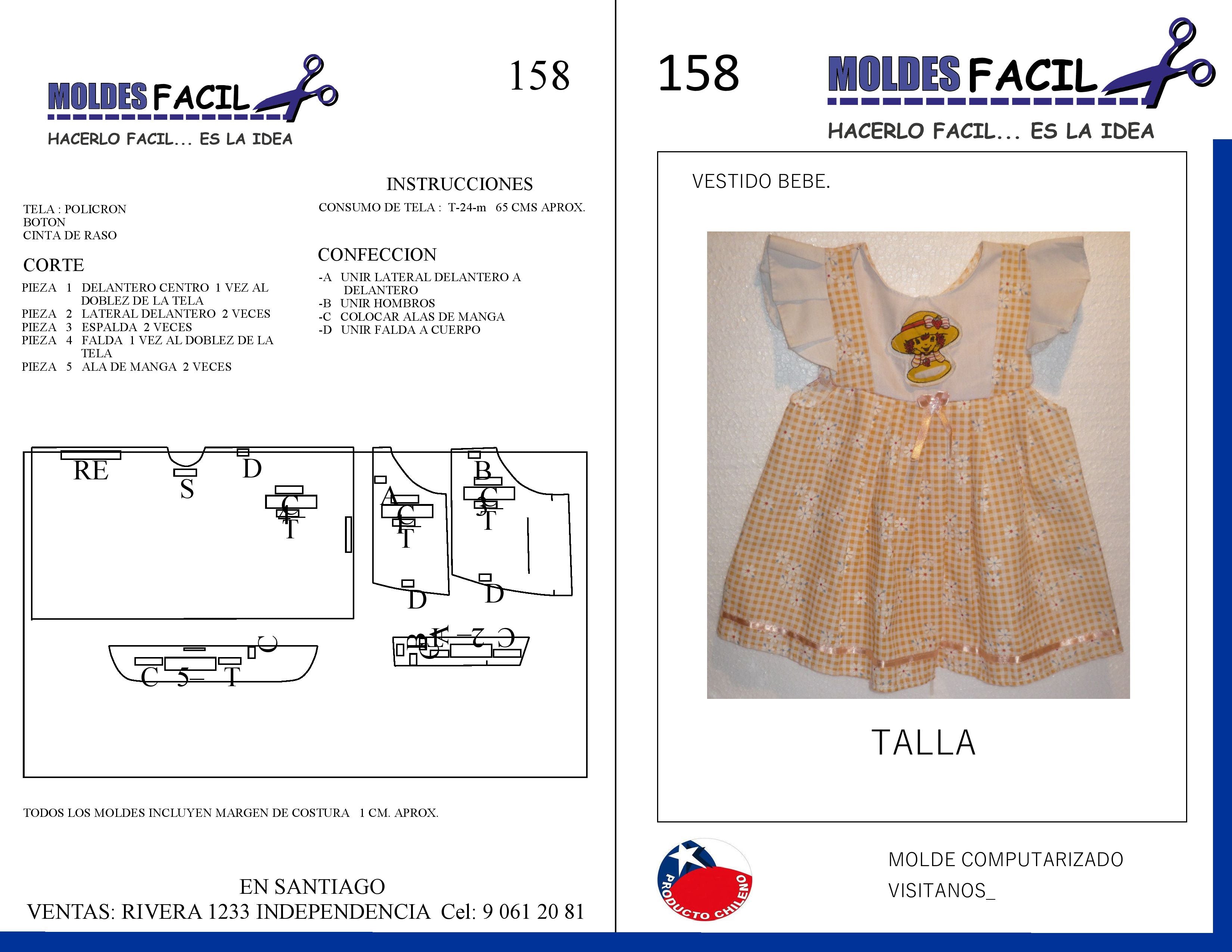 Vestido bebé