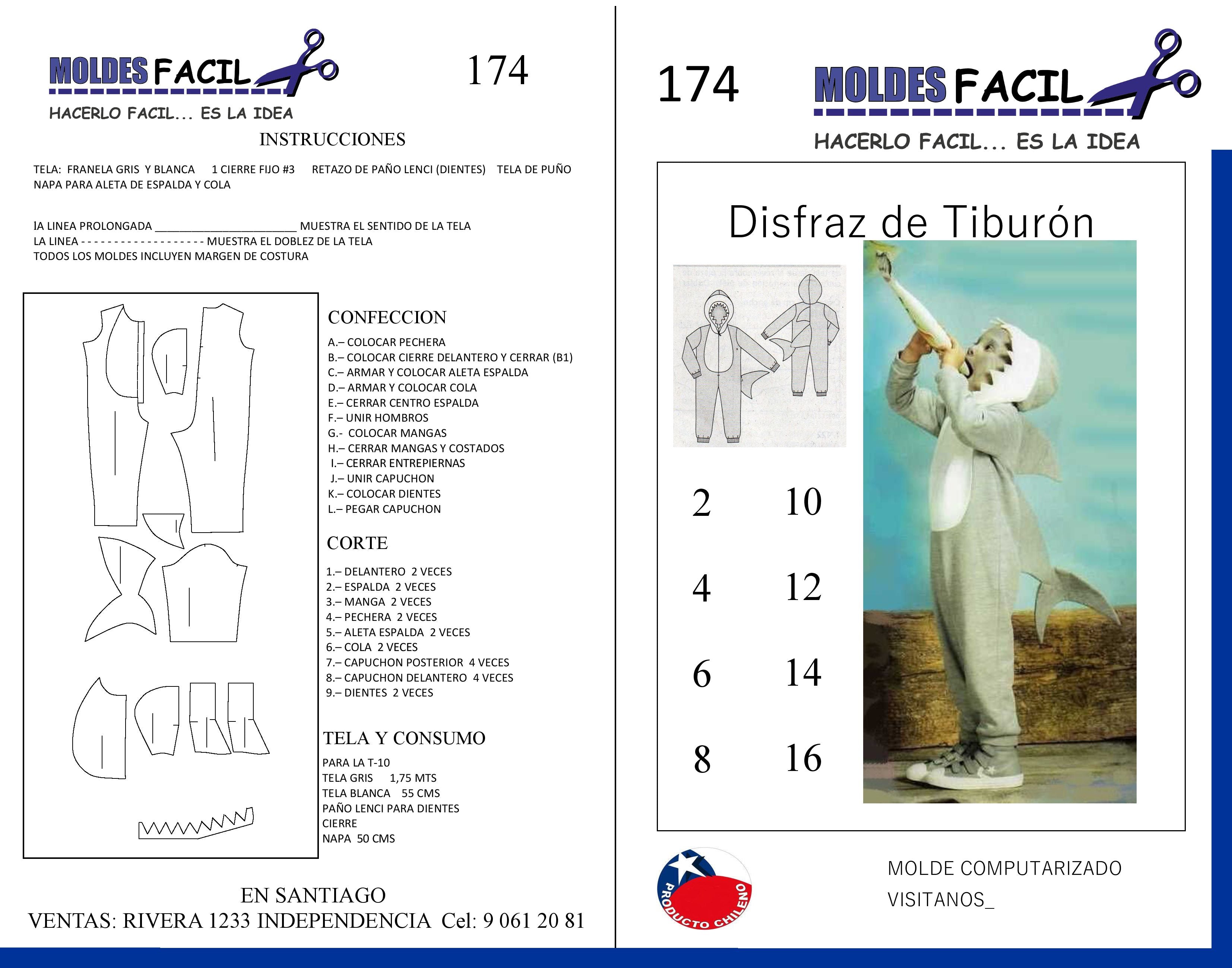 Disfraz de Tiburón