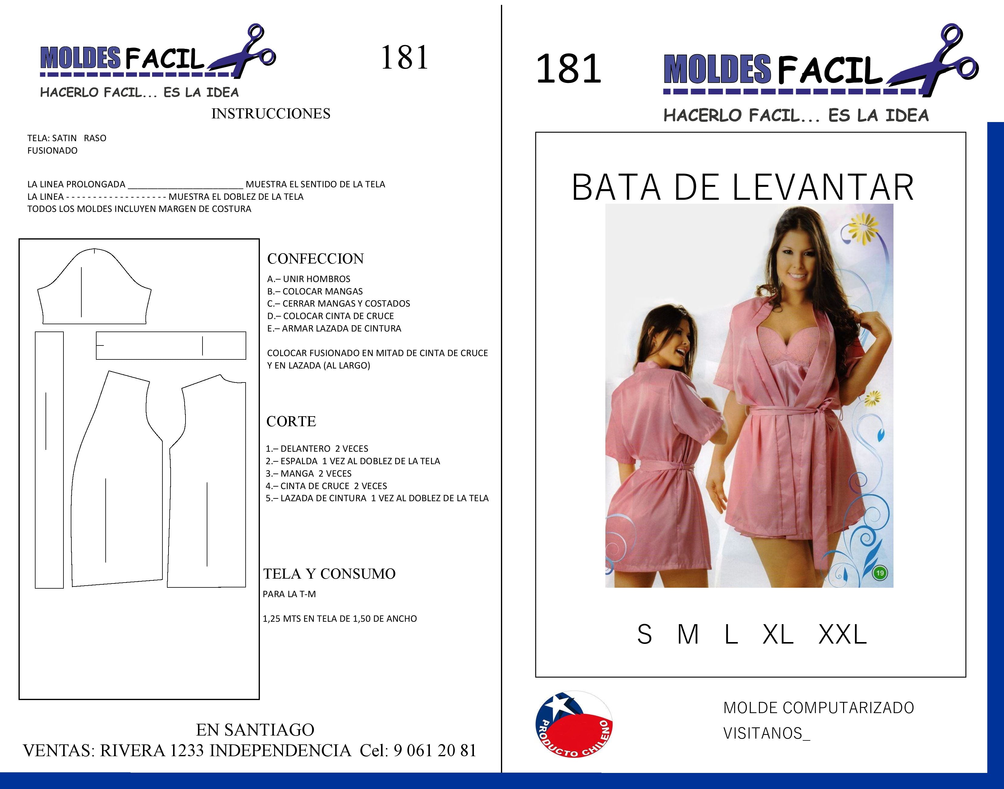 Bata de levantar