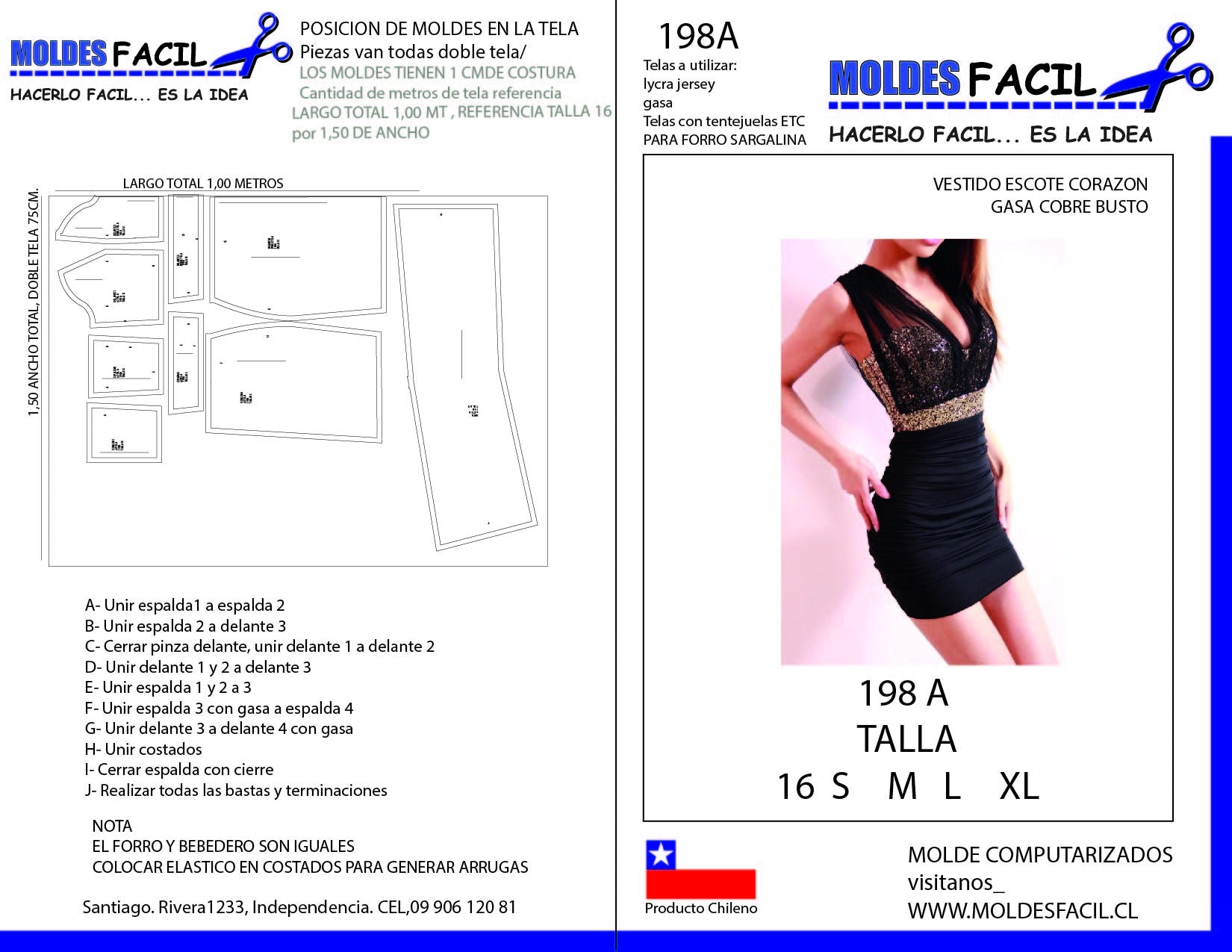 Vestido Escote Corazón Gaza Cobrebusto