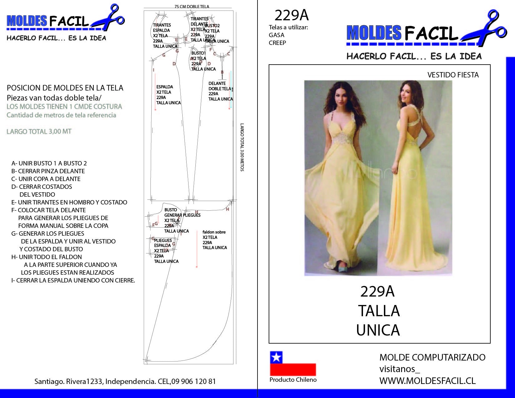 Vestido fiesta