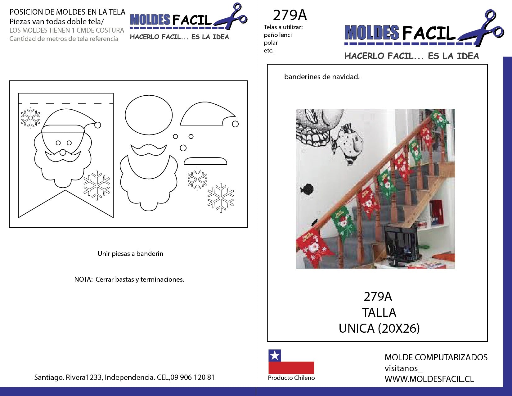 Banderines de navidad