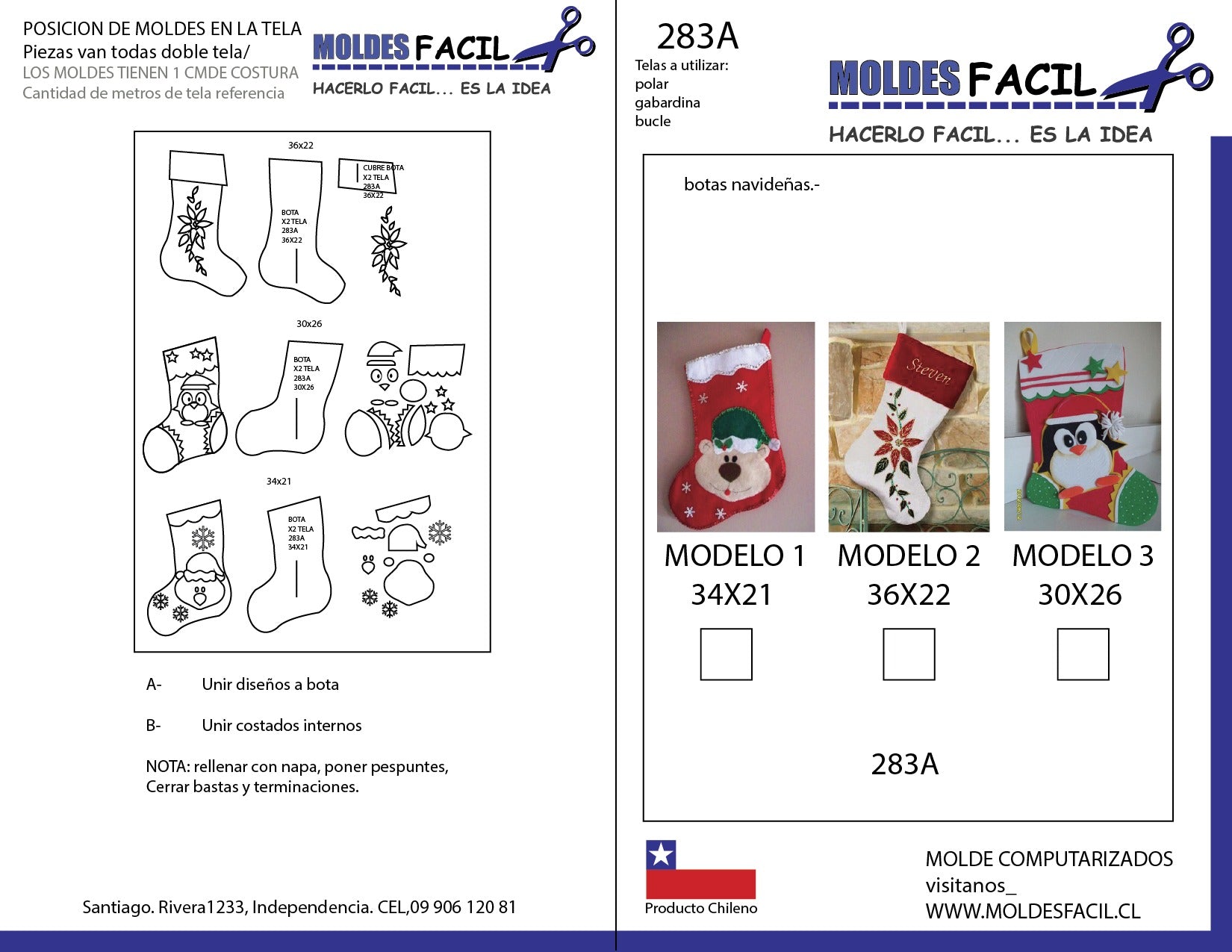 Botas navideñas