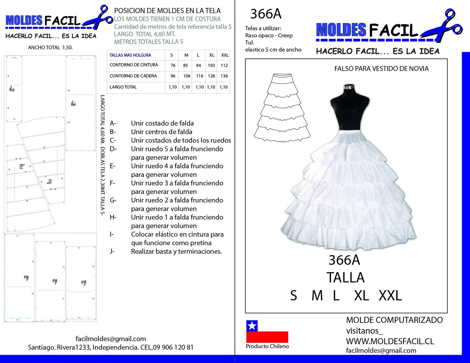 Vestido falso para novia