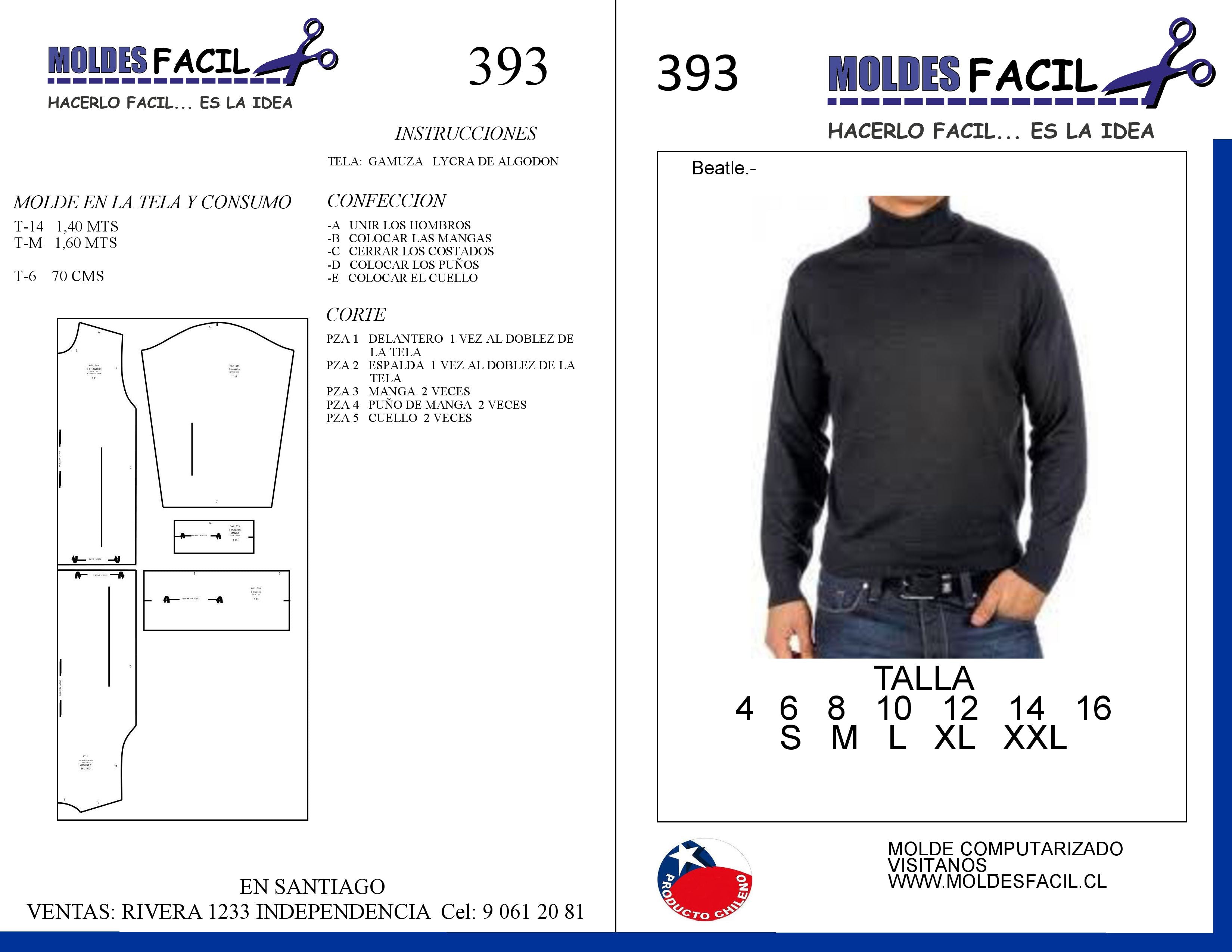 POLERA BEATLE