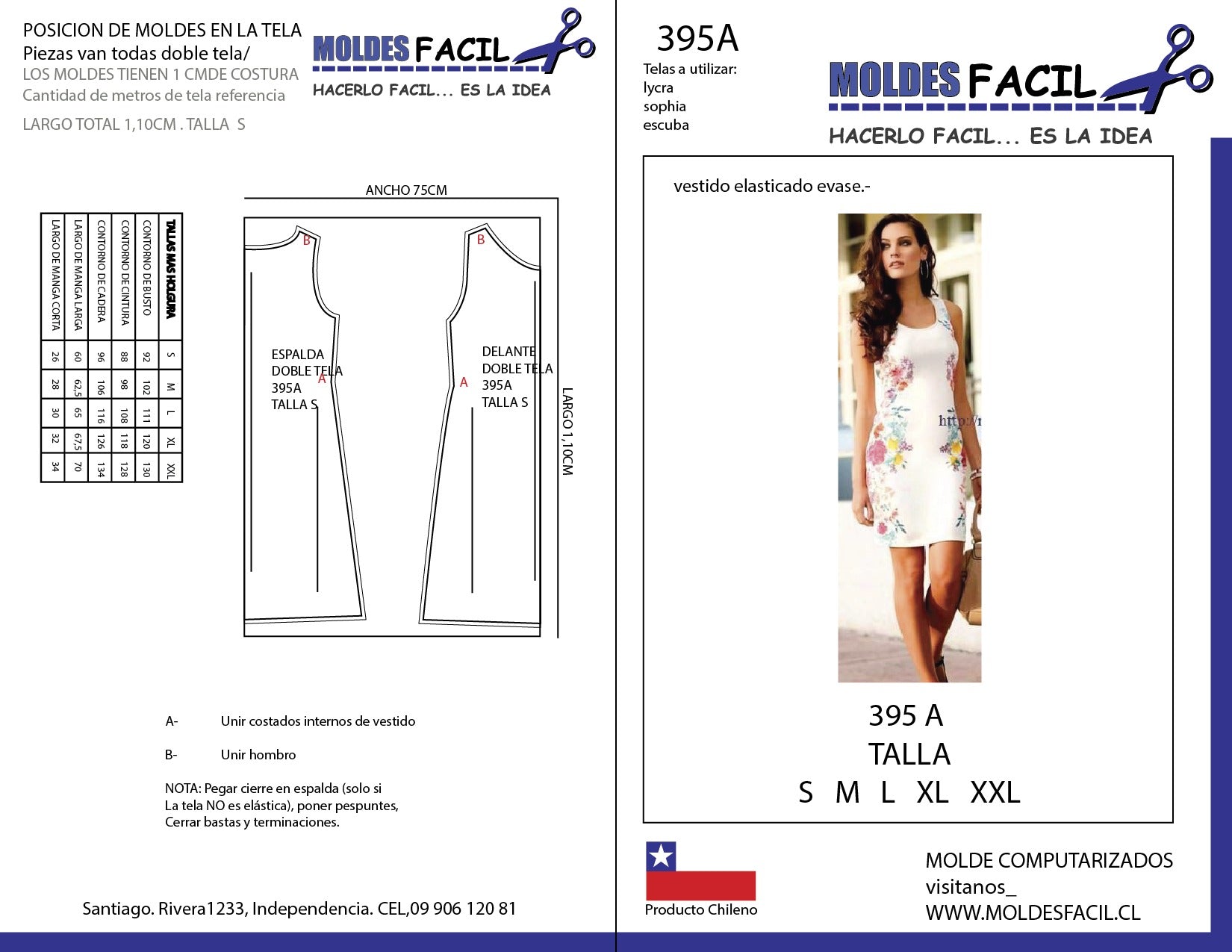 Vestido Elasticado de Base