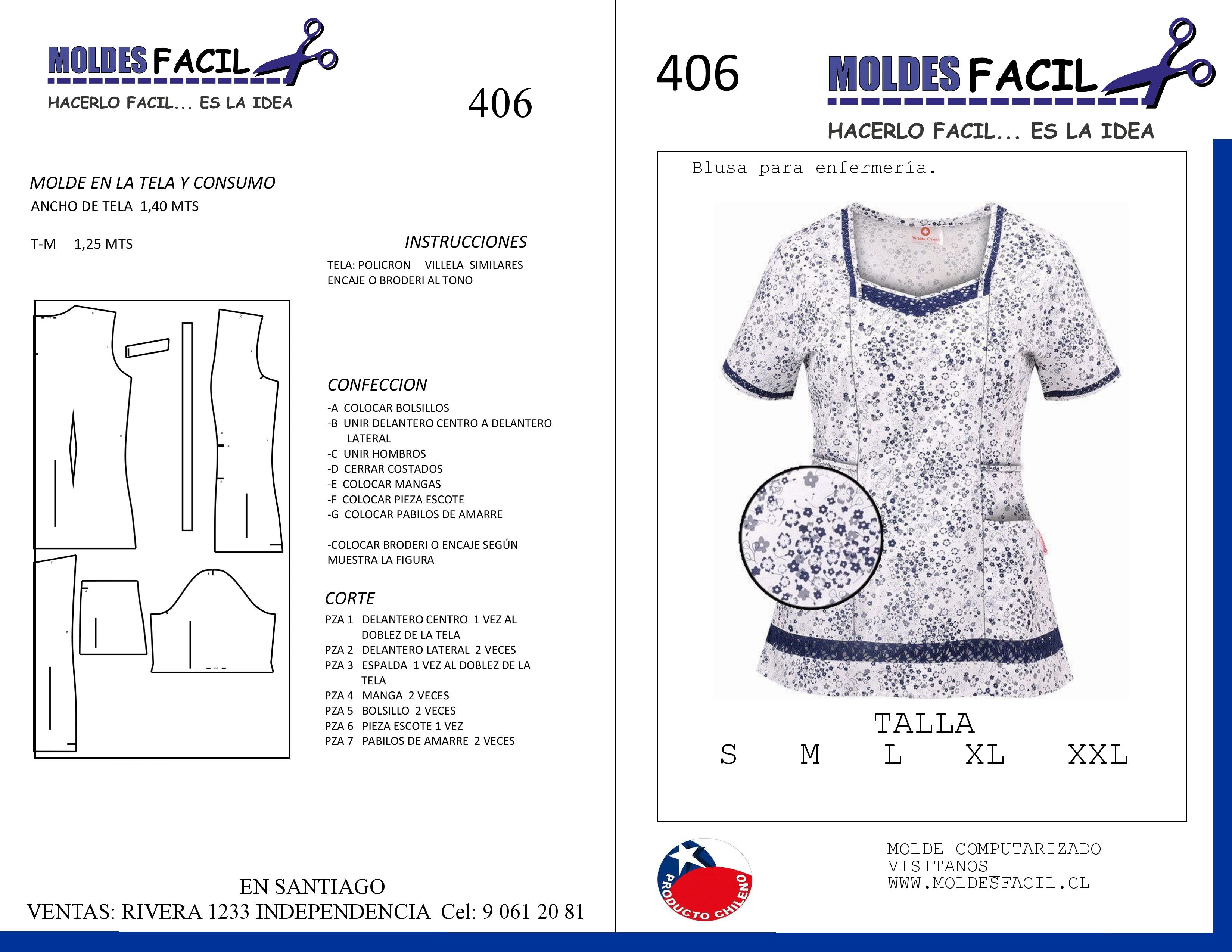 Blusa para Enfermería