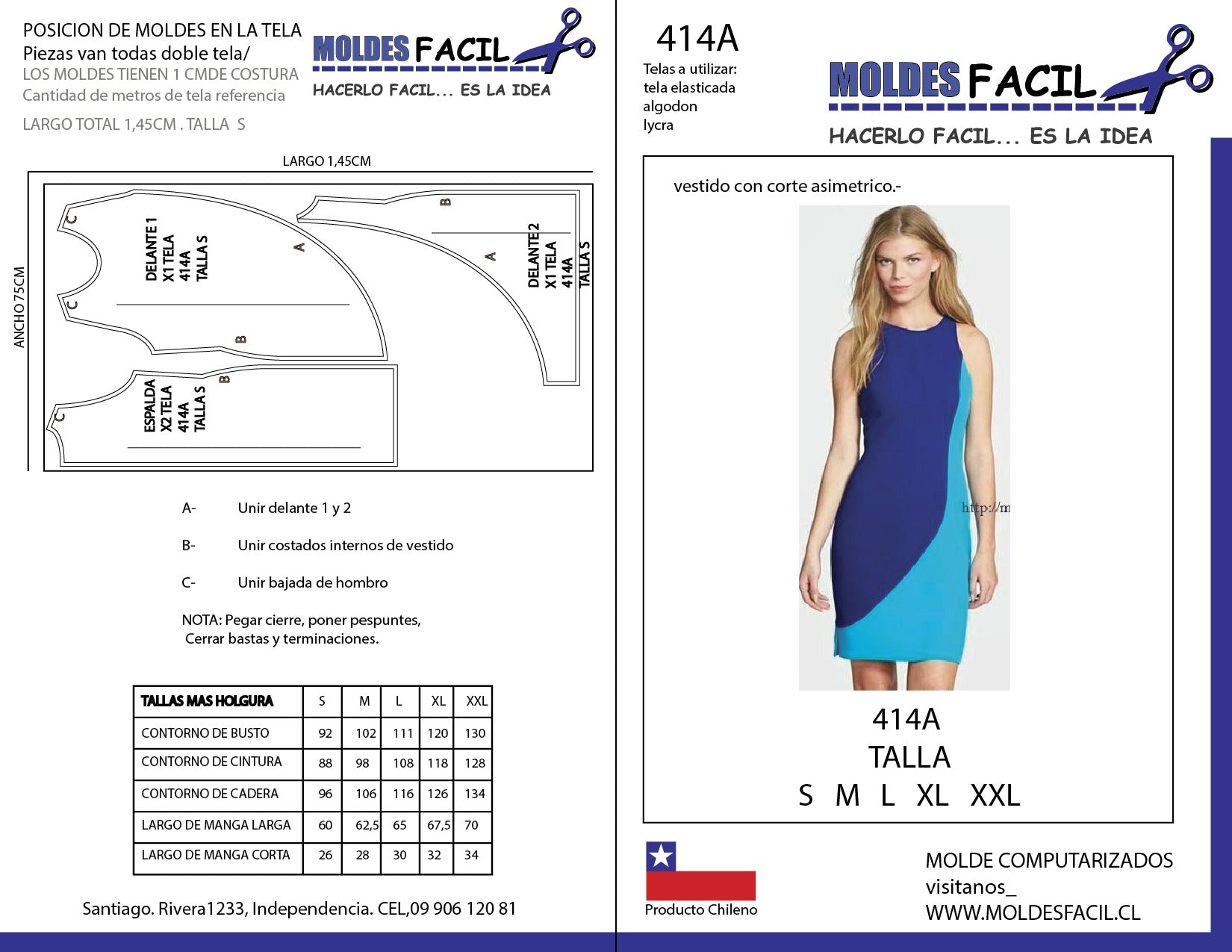 Vestido con Corte Asimétrico