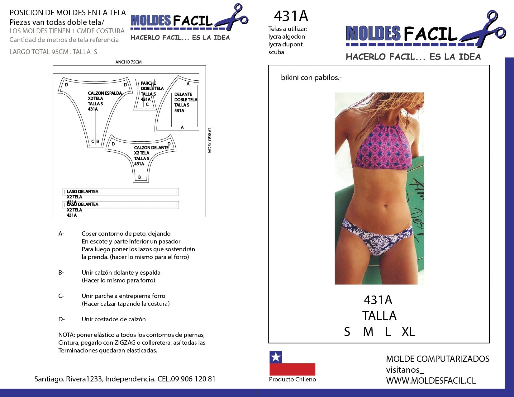 Bikini con pabilos