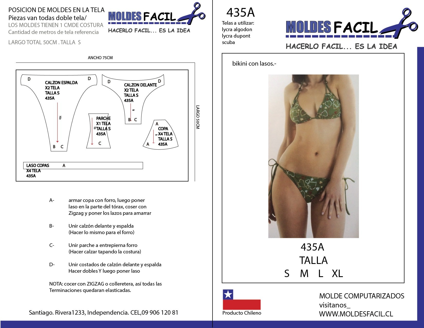 Bikini con lazos