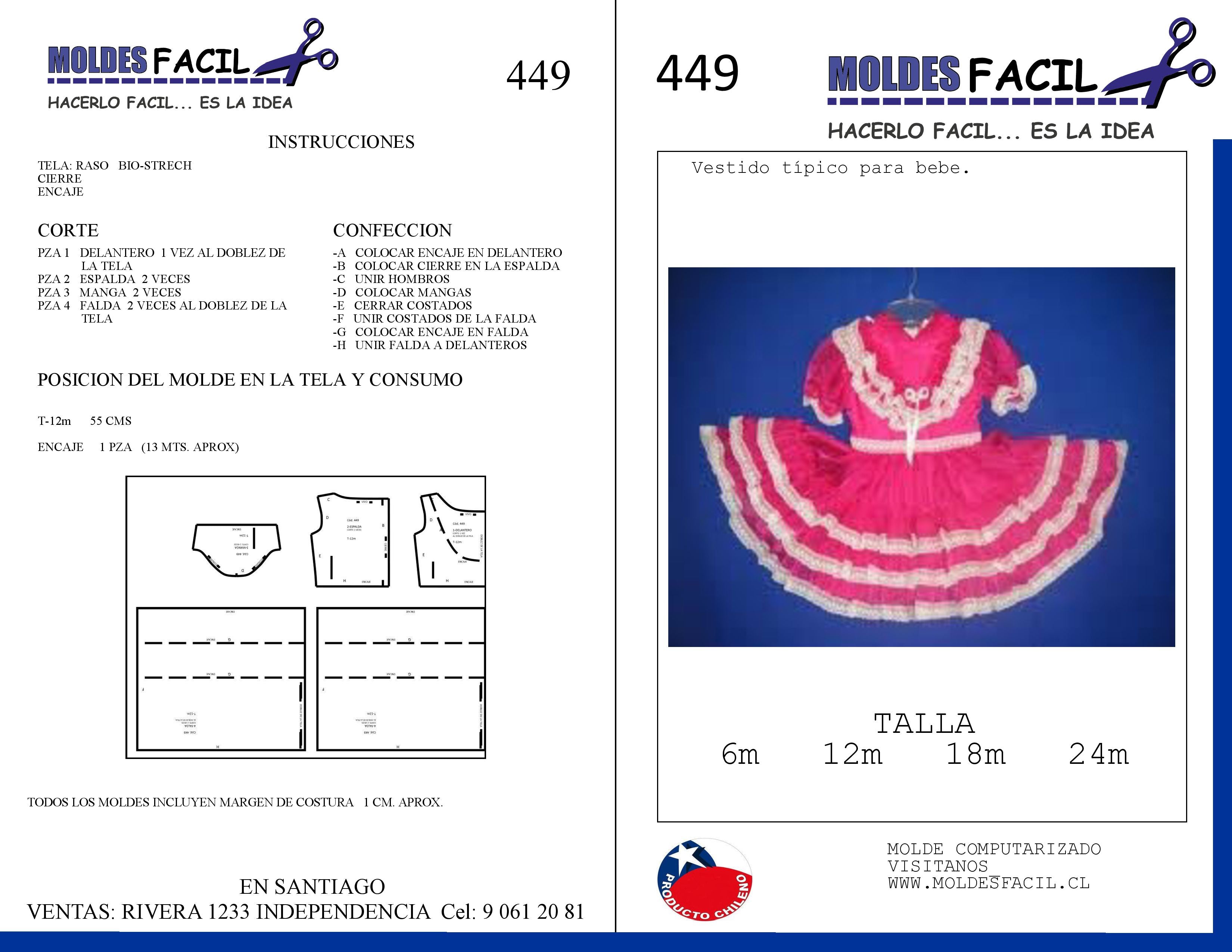Vestido Típico para Bebé