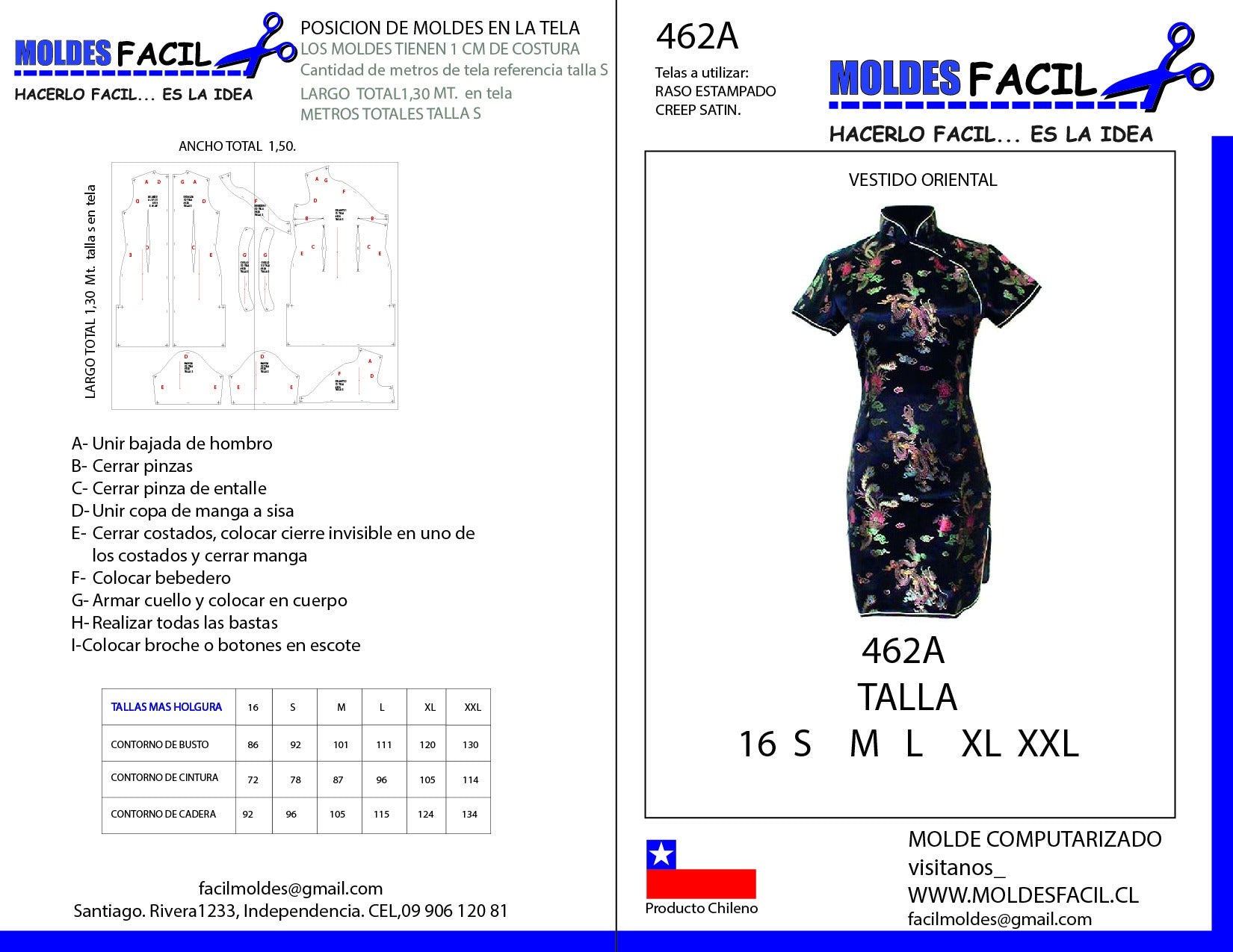 Vestido Oriental