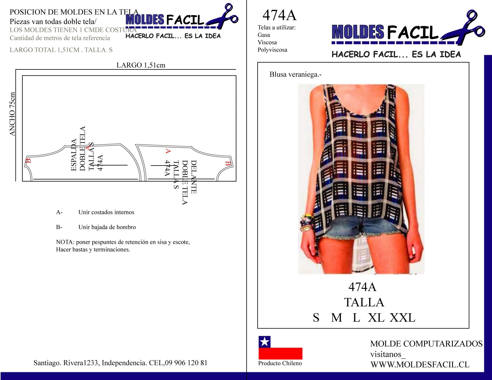 BLUSA VERANIEGA