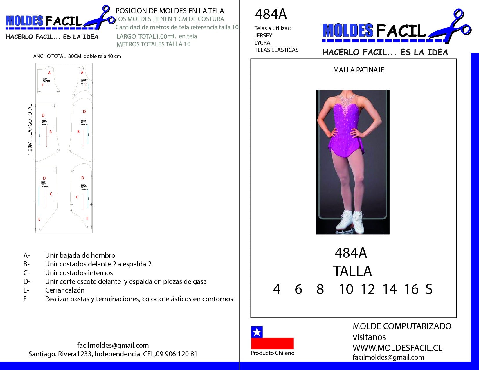 Malla patinaje