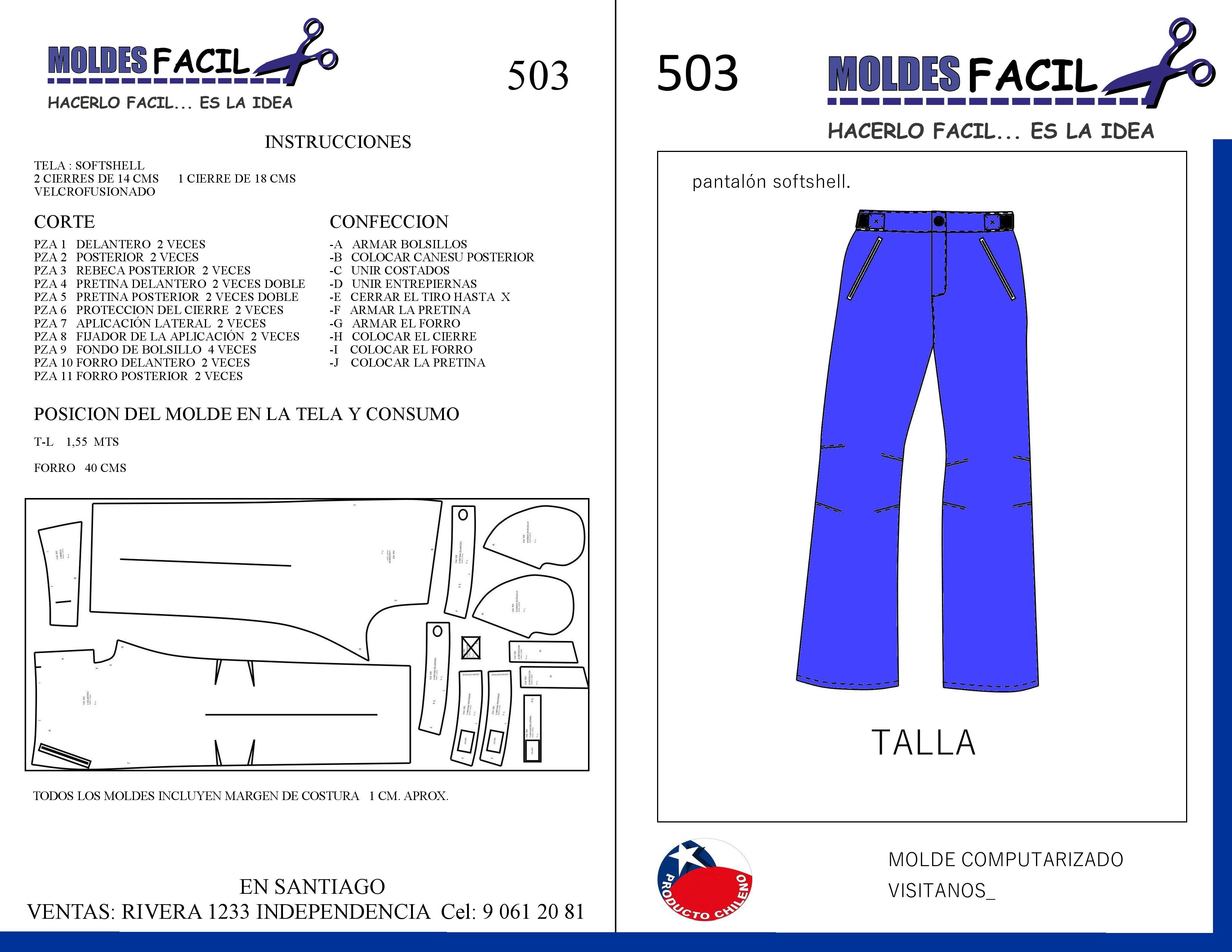 Pantalón softshell