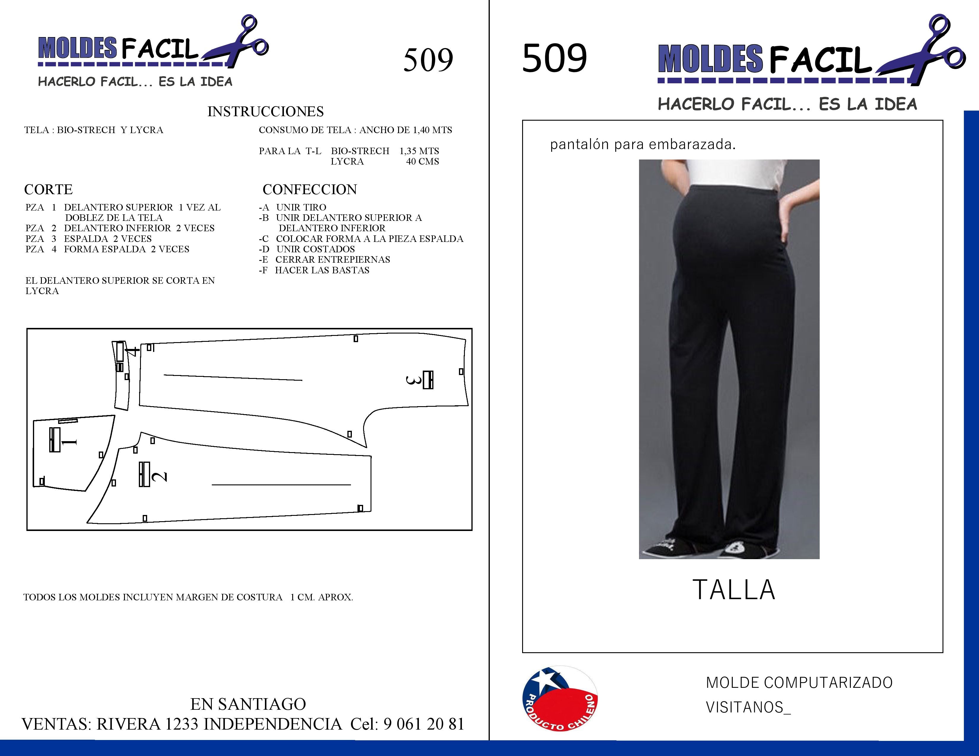 Pantalón para embarazada