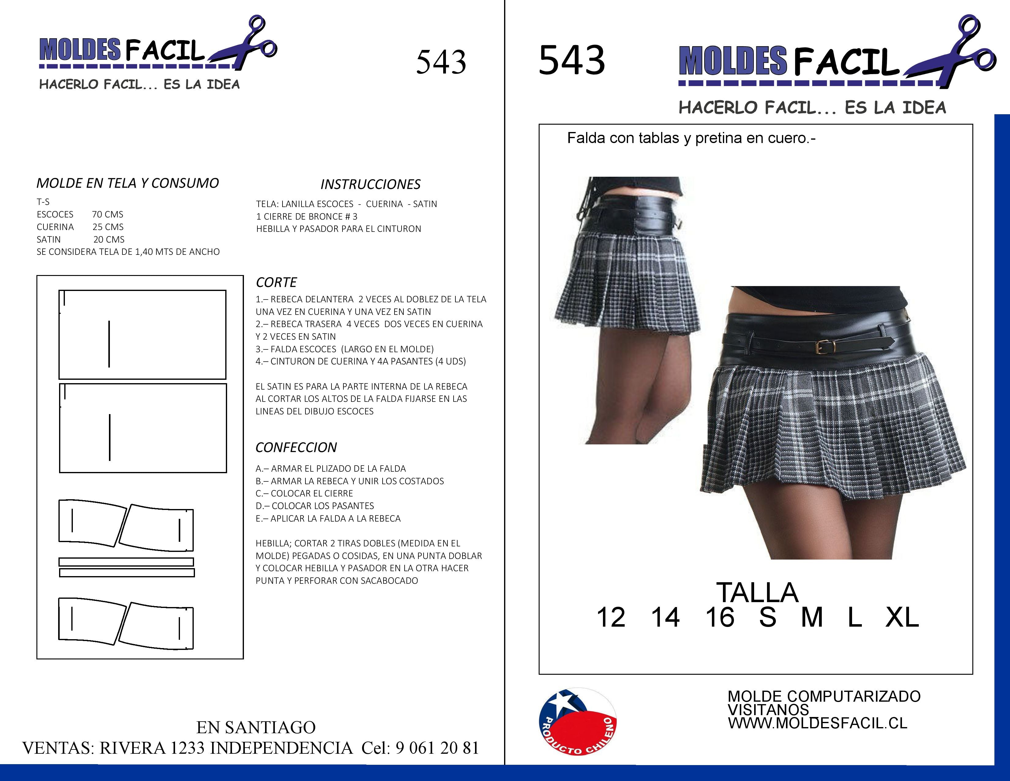 Falda emo escoces