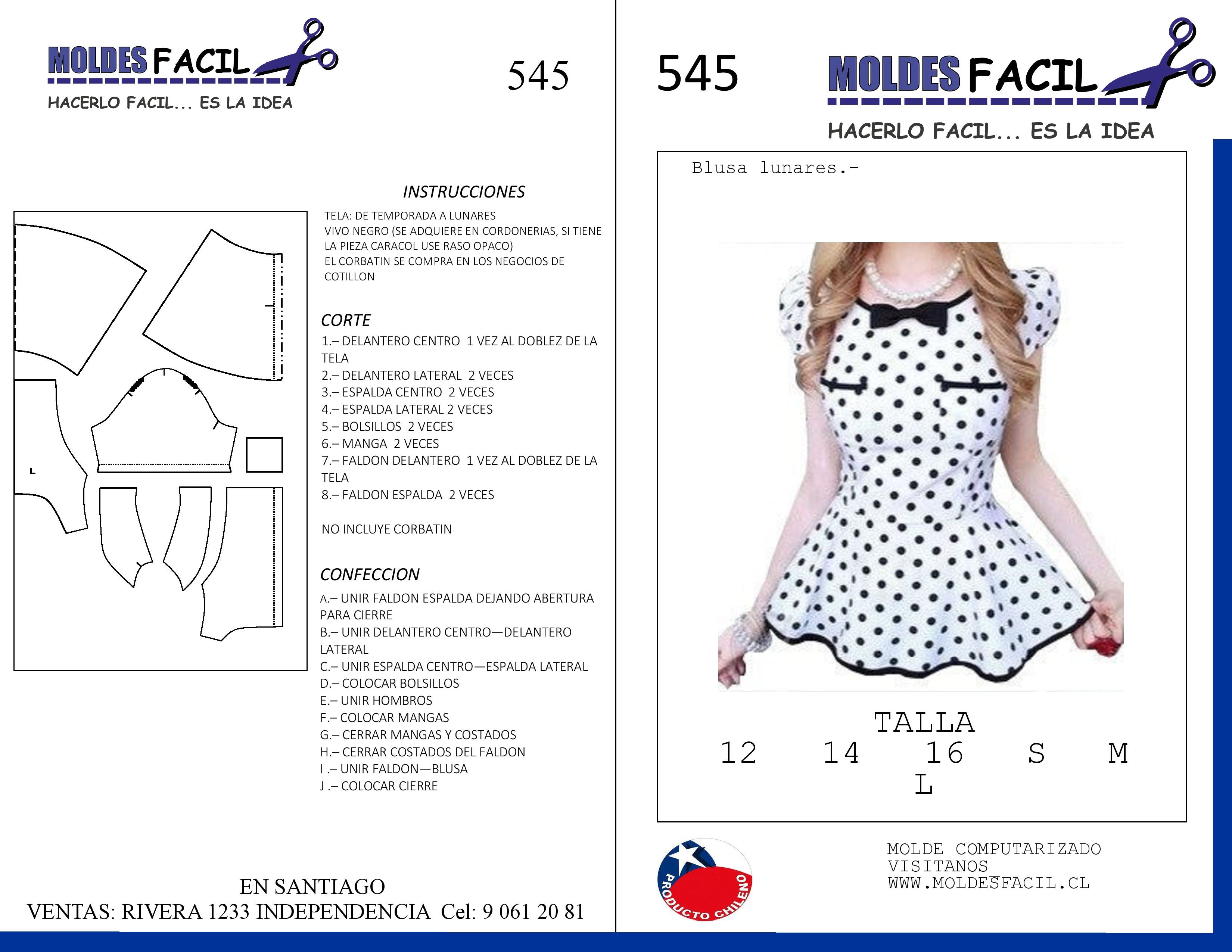 BLUSA LUNARES