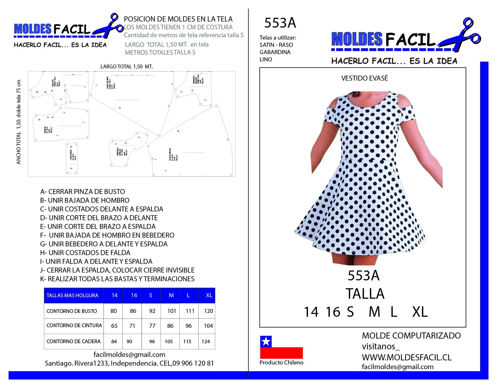Vestido Evasé