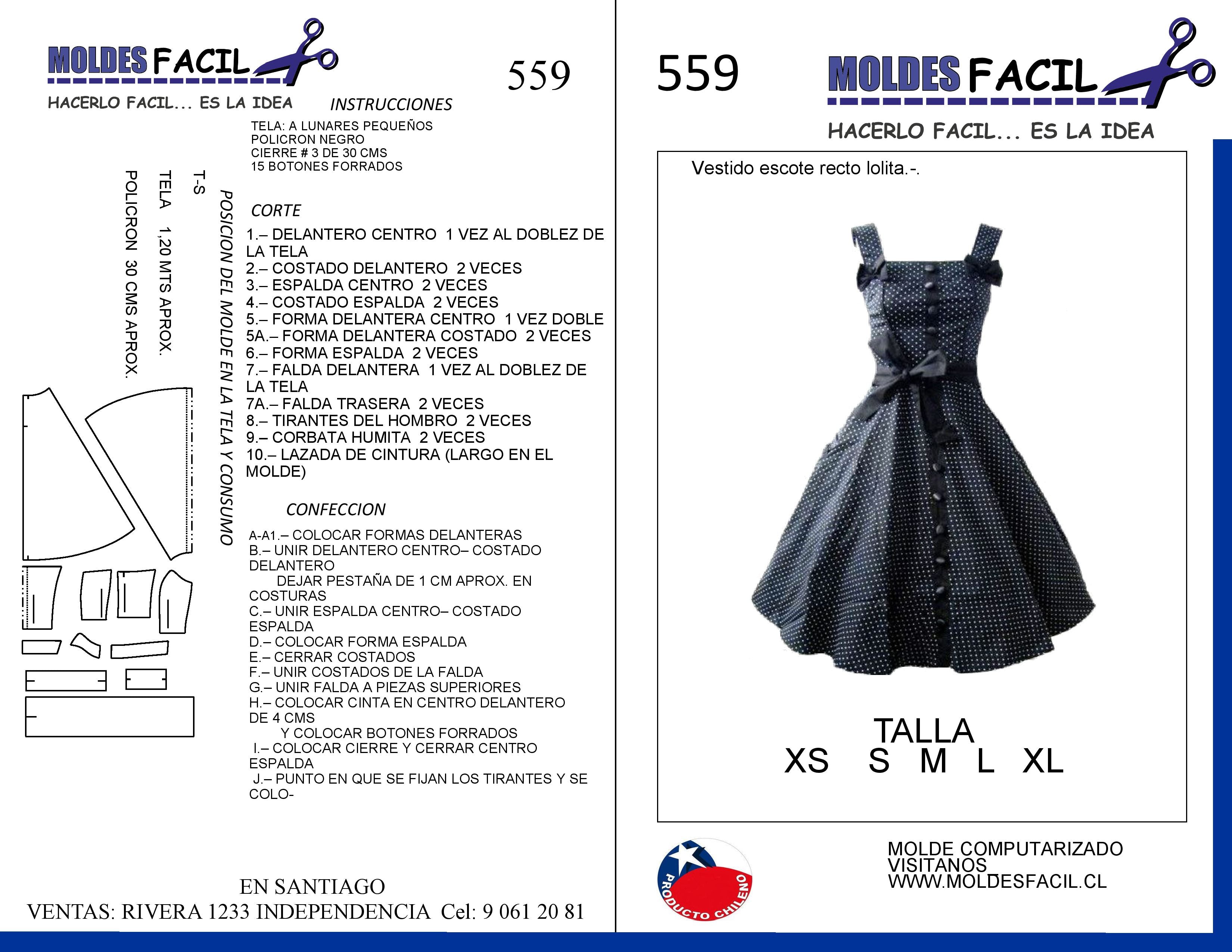Vestido Evasé Lolita
