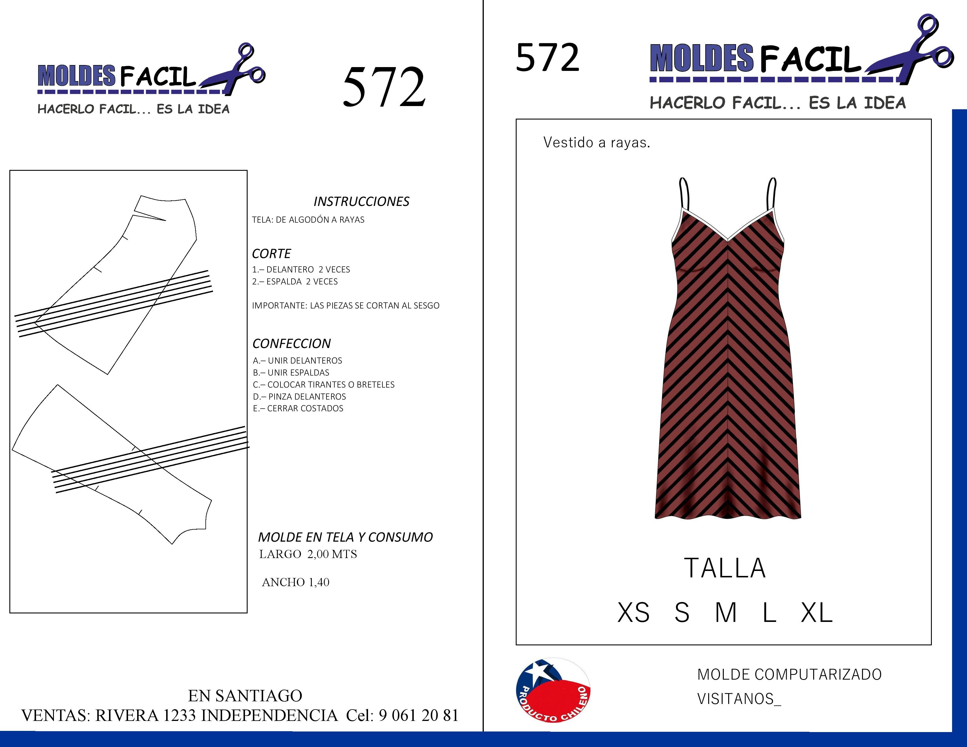 Vestido Rayas