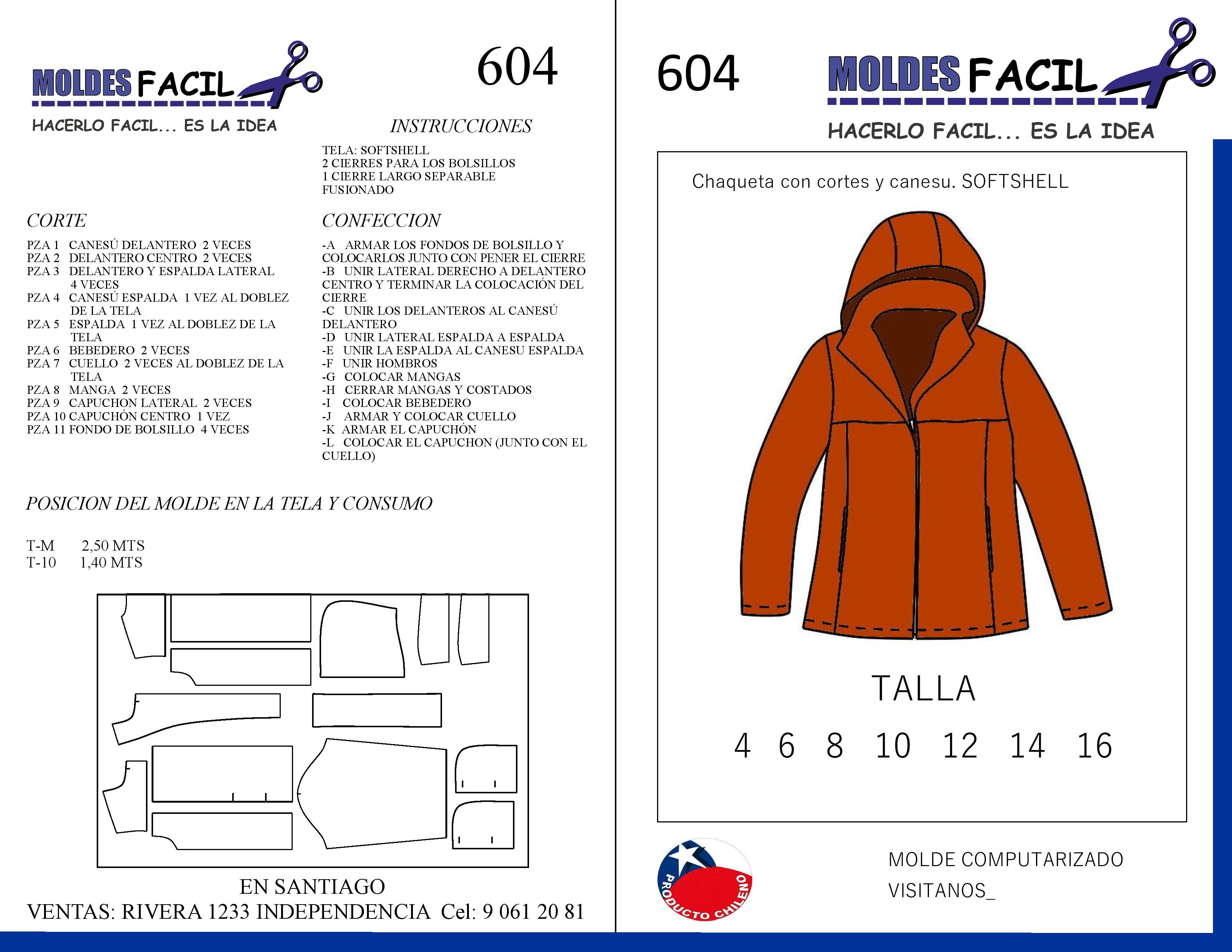 CHAQUETA DE SOFTSHELL CON CANESU
