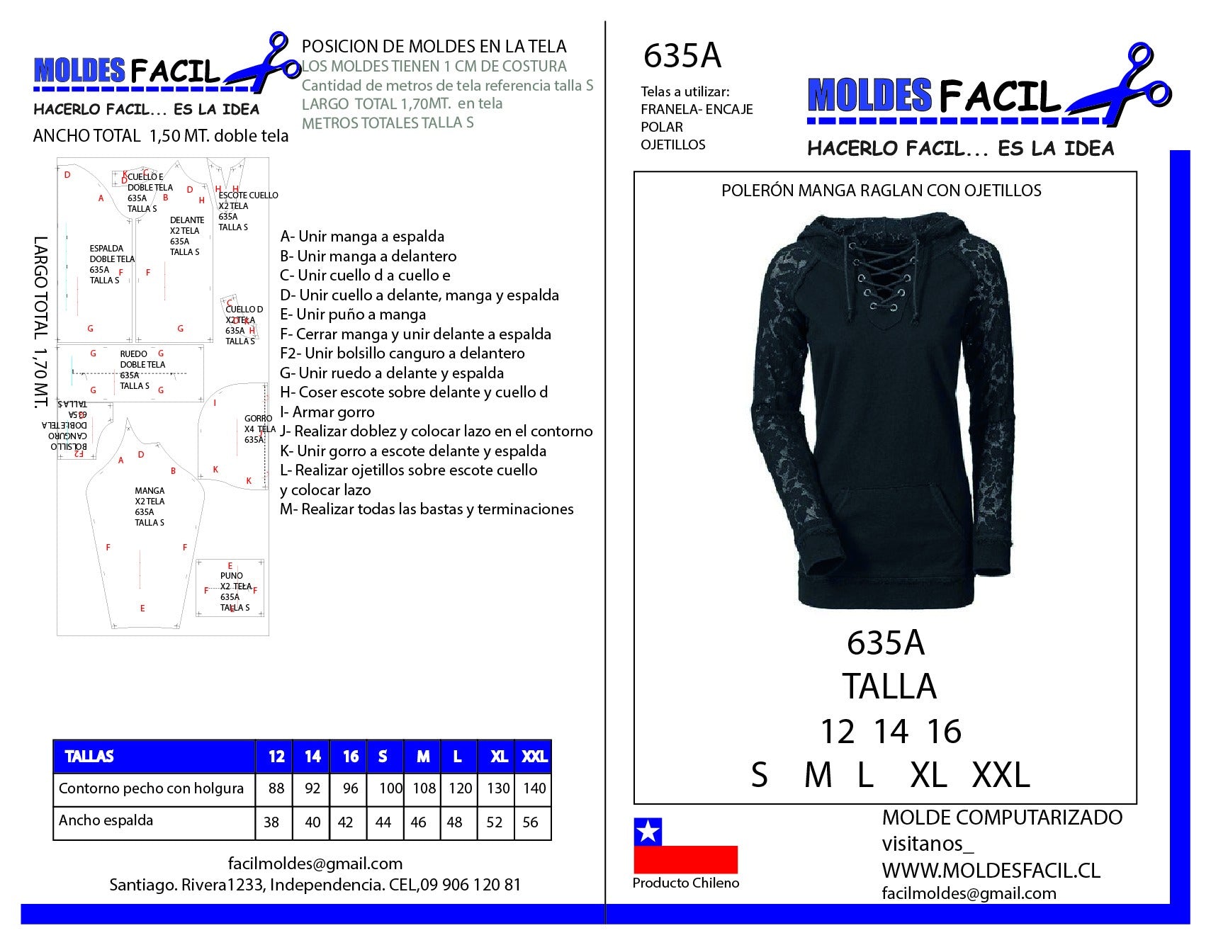 POLERON RAGLAN