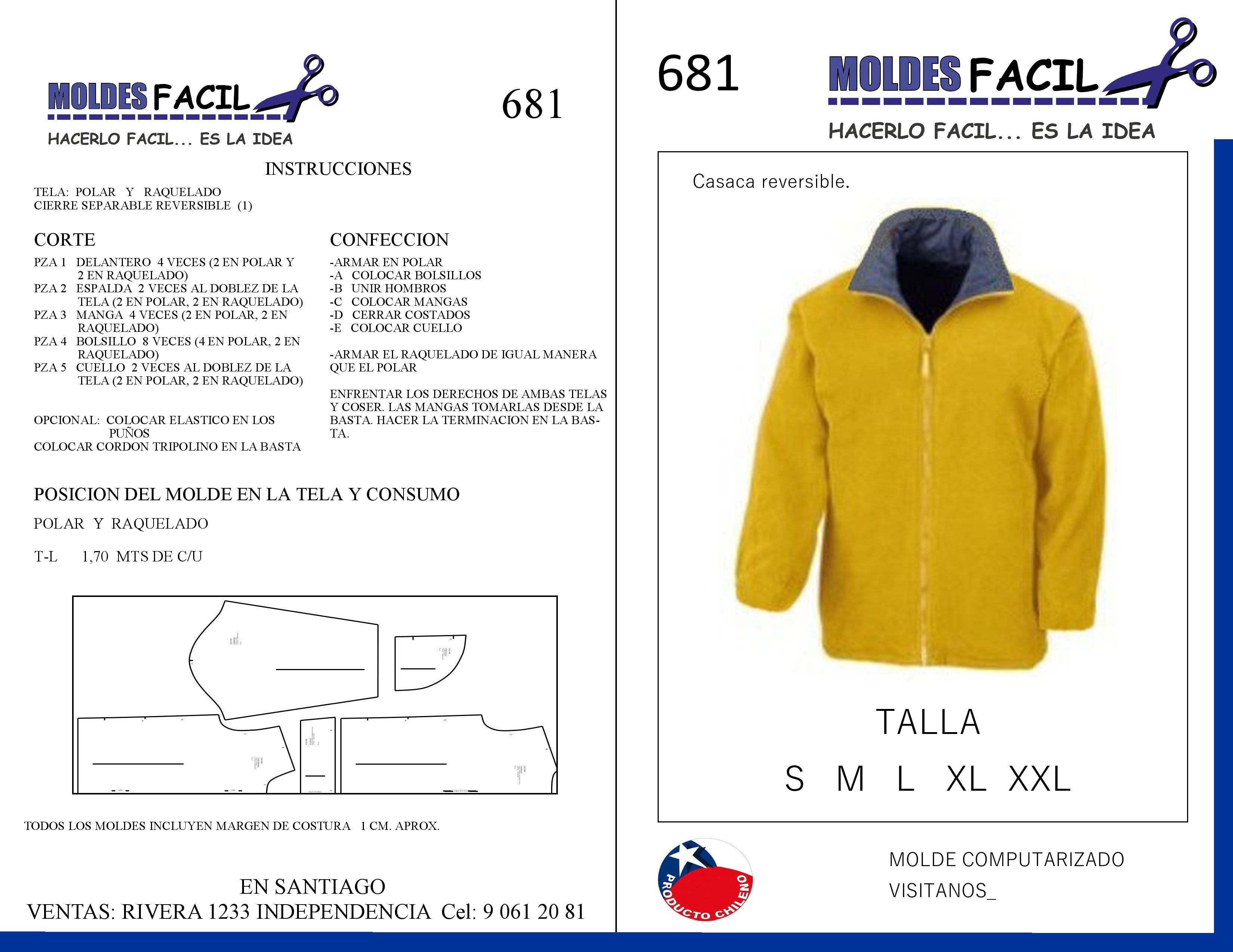 CASACA REVERSIBLE