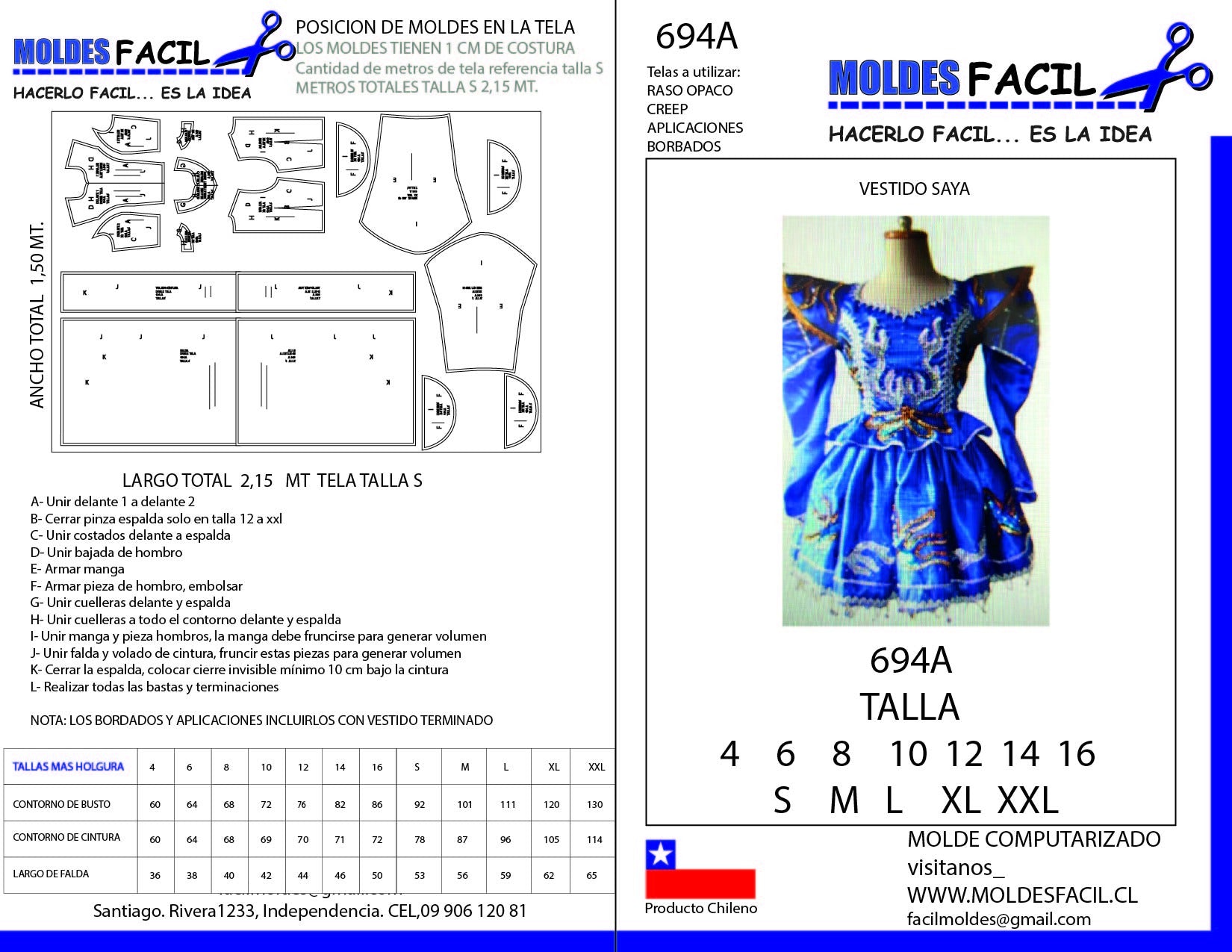 Vestido de Salla
