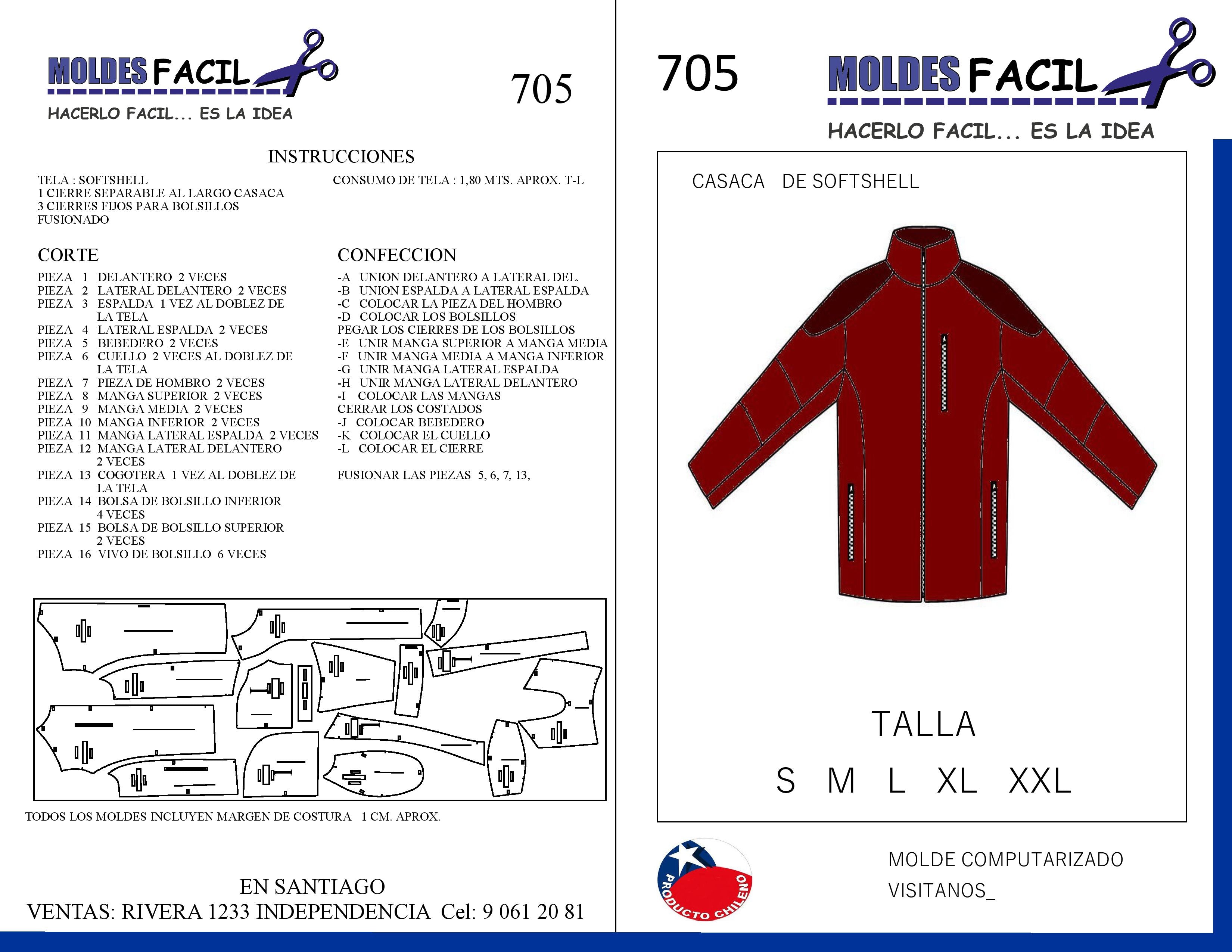 CASACA DE SOFTSHELL