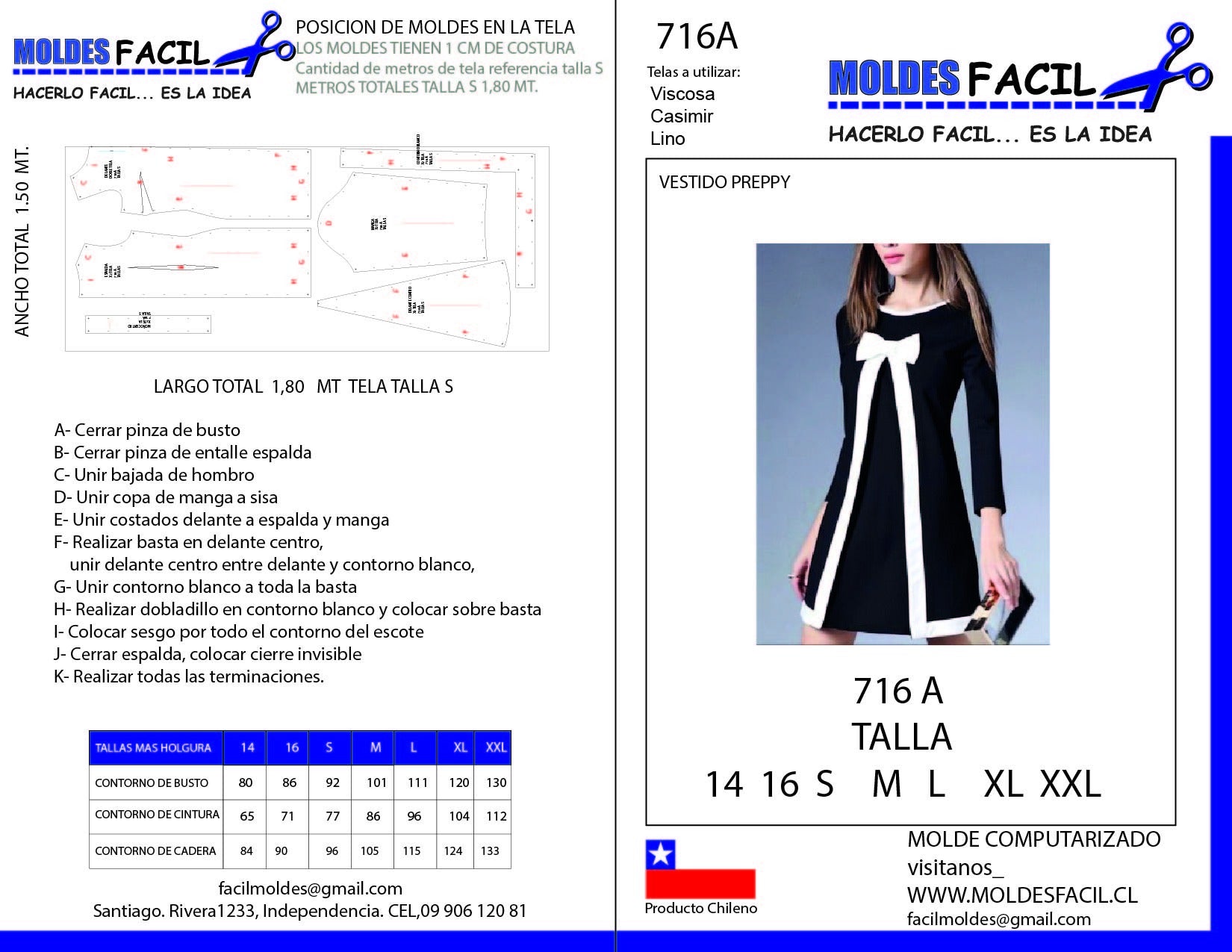 Vestido Preppy